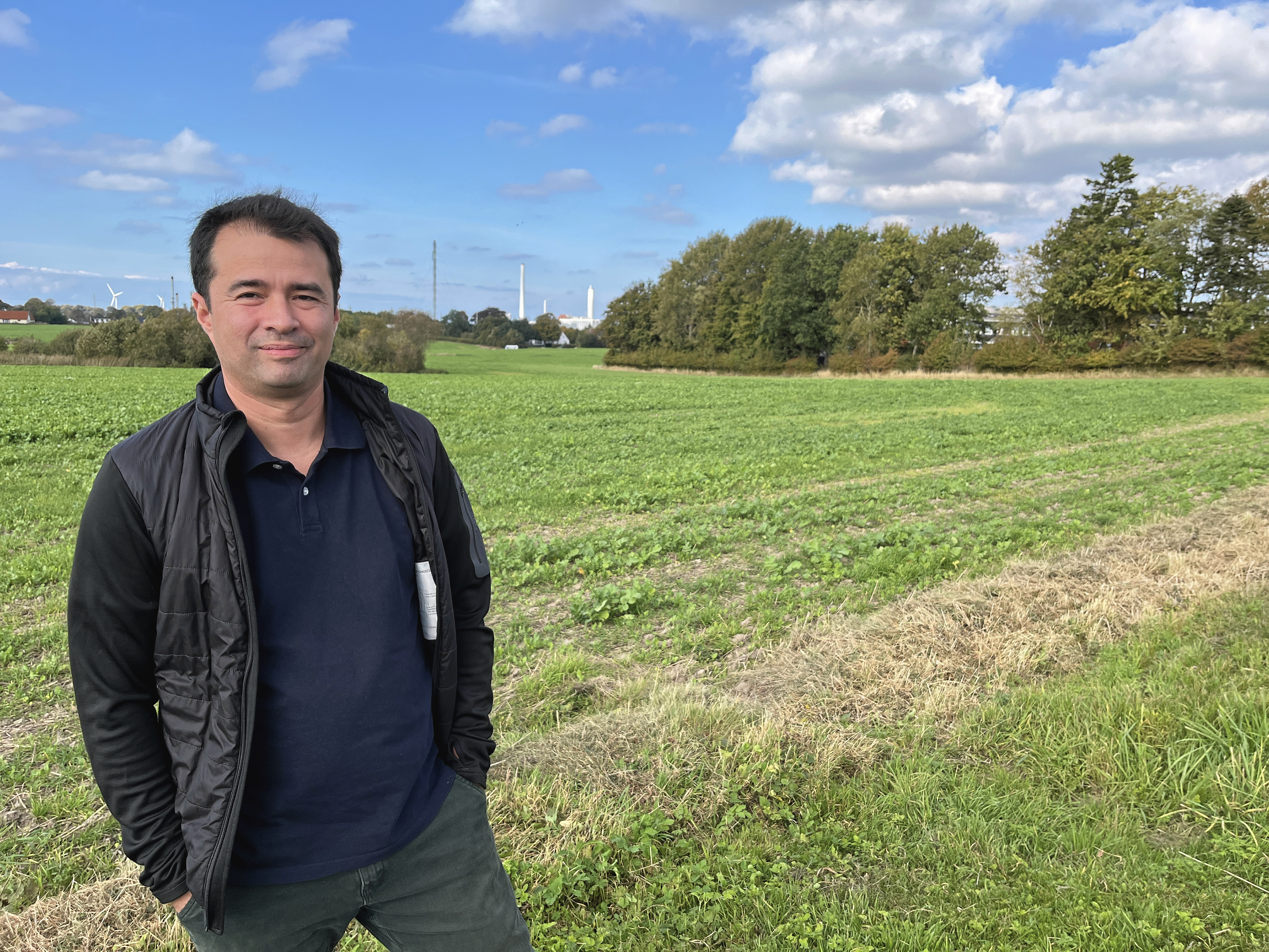 Phillip Studinski fra borgergruppen kritiserer, at den nye bufferzone slet ikke inkluderer Årby Skole.