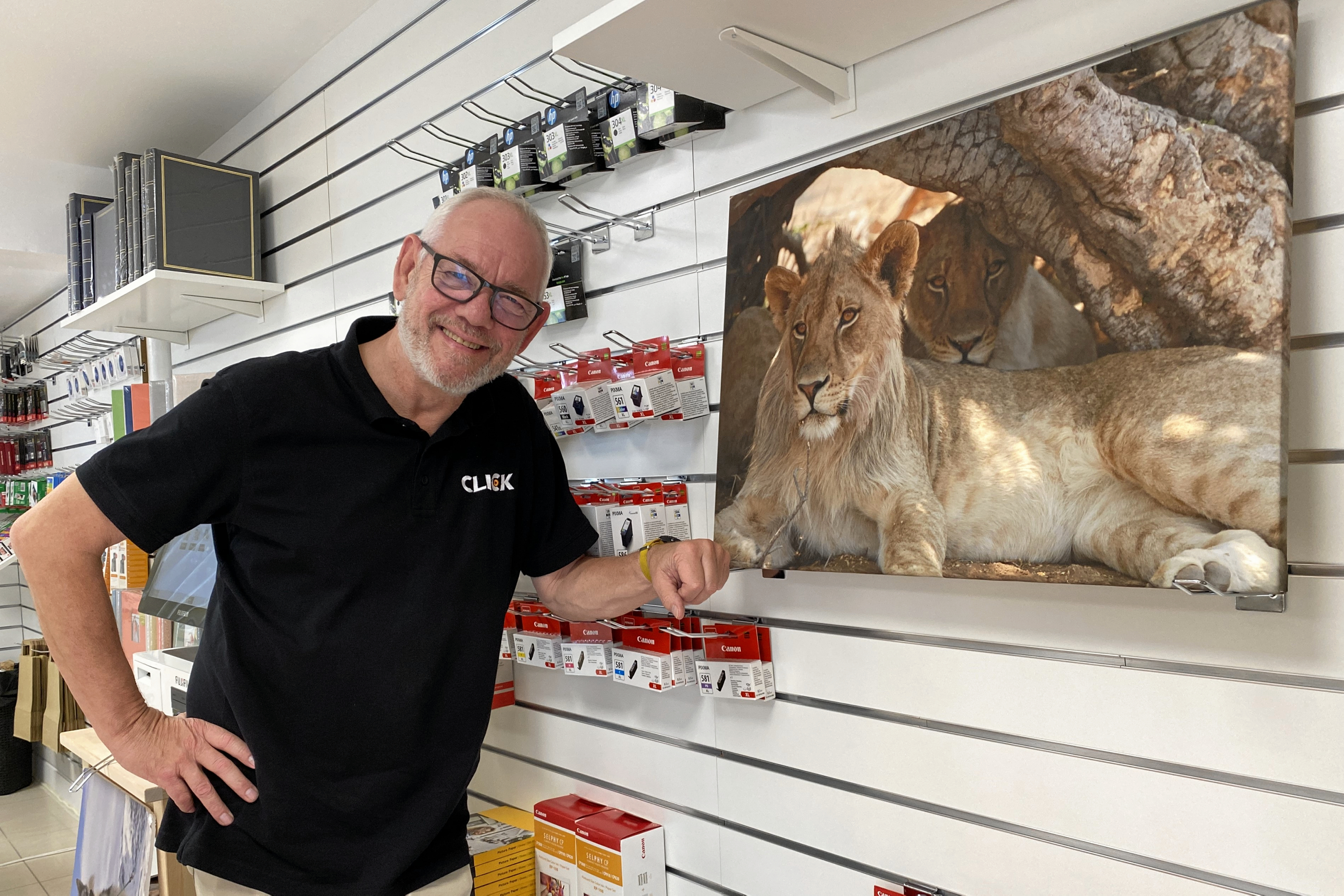 Martin Nielsen har i forvejen Fotohuset Click i Egedal Centret. Nu har han åbnet i Roskilde.