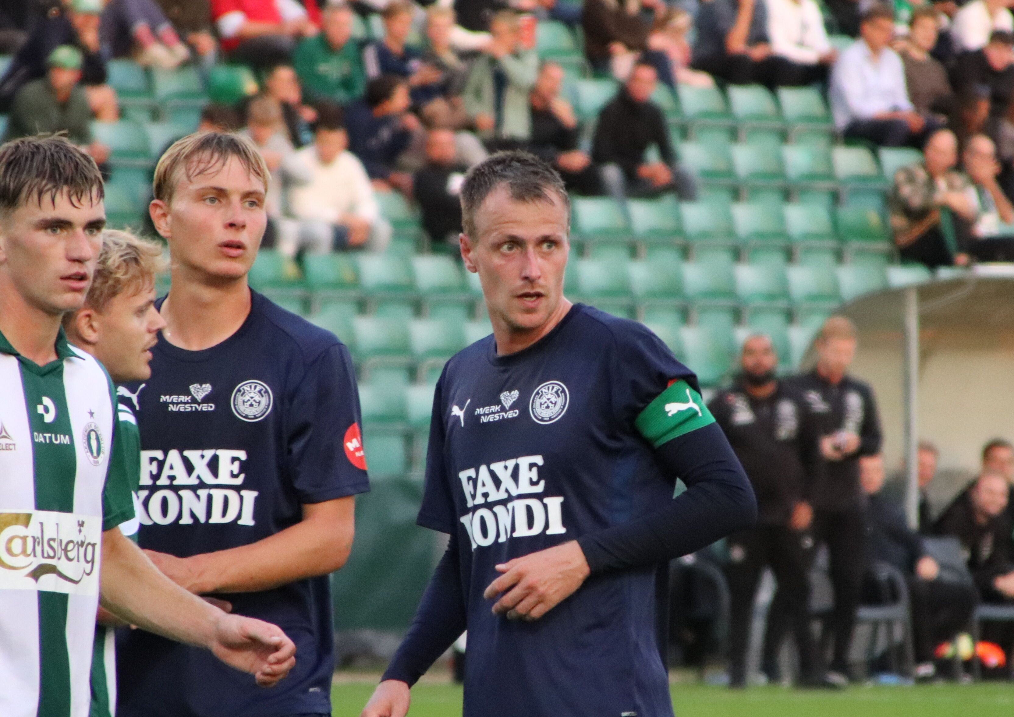 Mark Kongstedt var med i startopstillingen efter skadesudfordringer i opstarten.