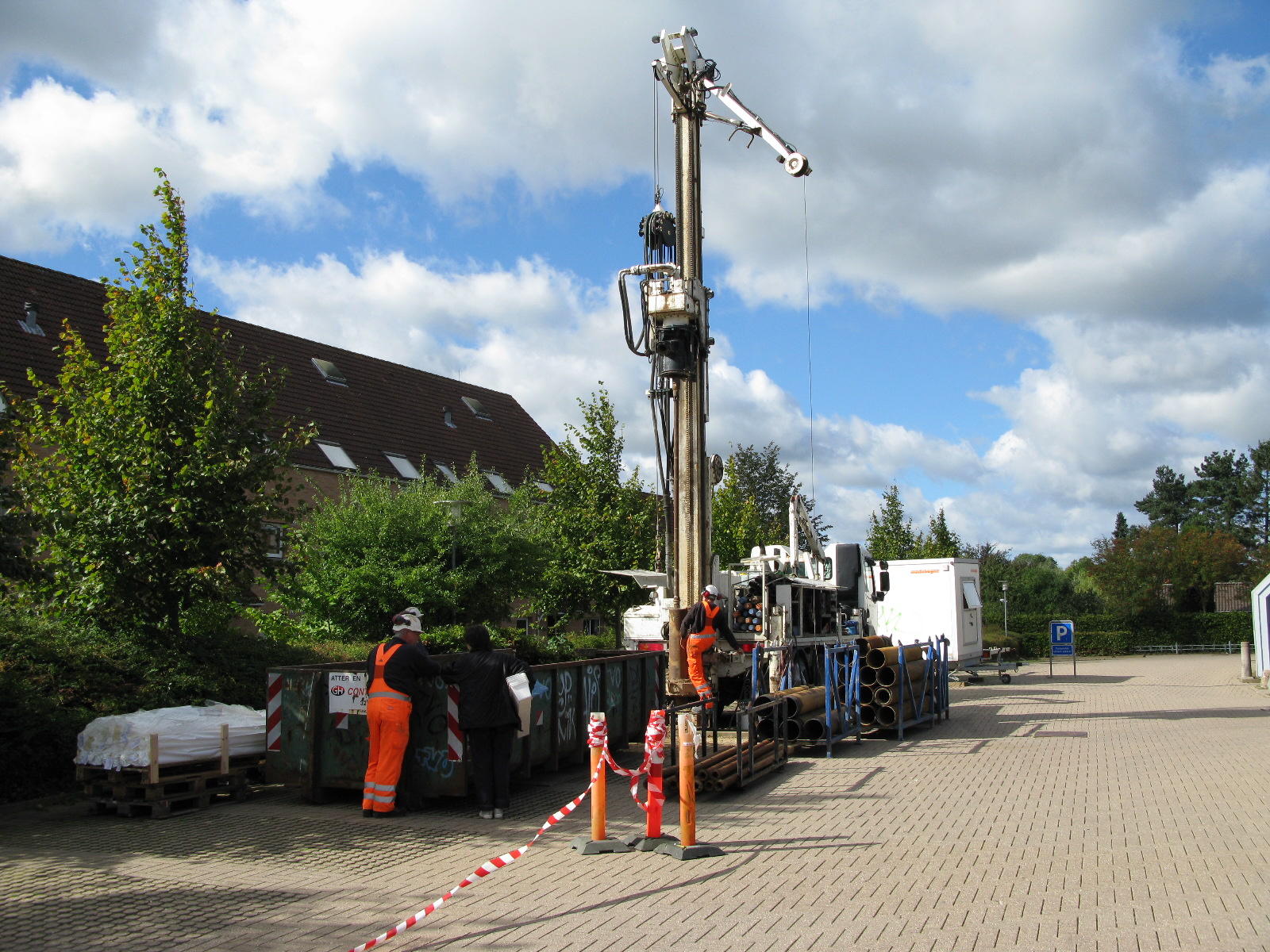 Borerigge bliver et almindeligt syn i Farum i de kommende måneder
