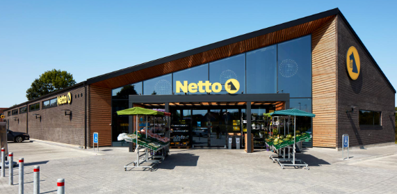 Netto gerne bygge en butik i stil med denne. Det endelige udtryk er dog ikke helt fastlagt.