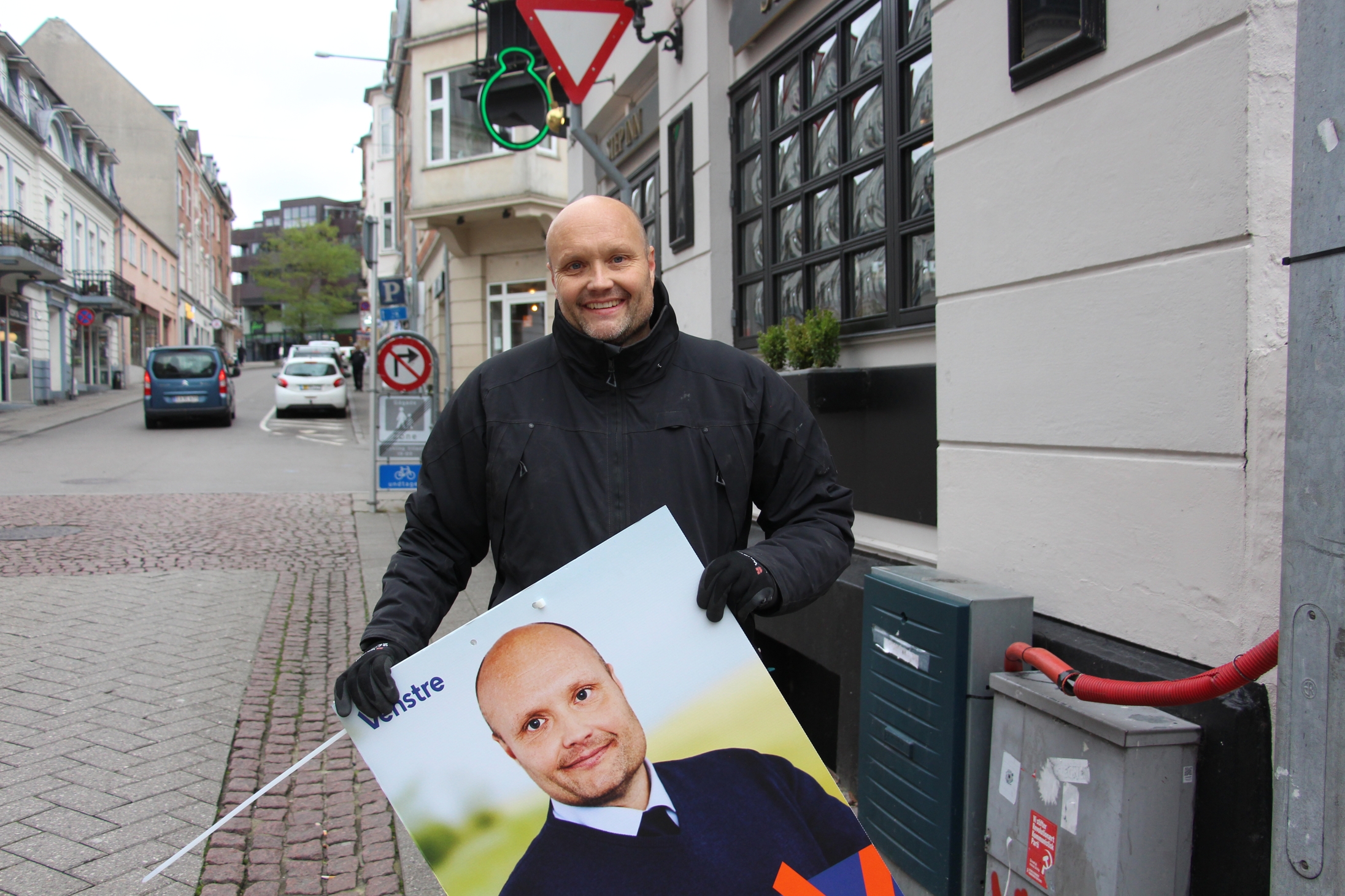Kenneth Sørensen V bliver ny borgmester i Næstved. - Jonas Vedel Kleiner Laursen Kenneth Sørensen V bliver ny borgmester i Næstved.