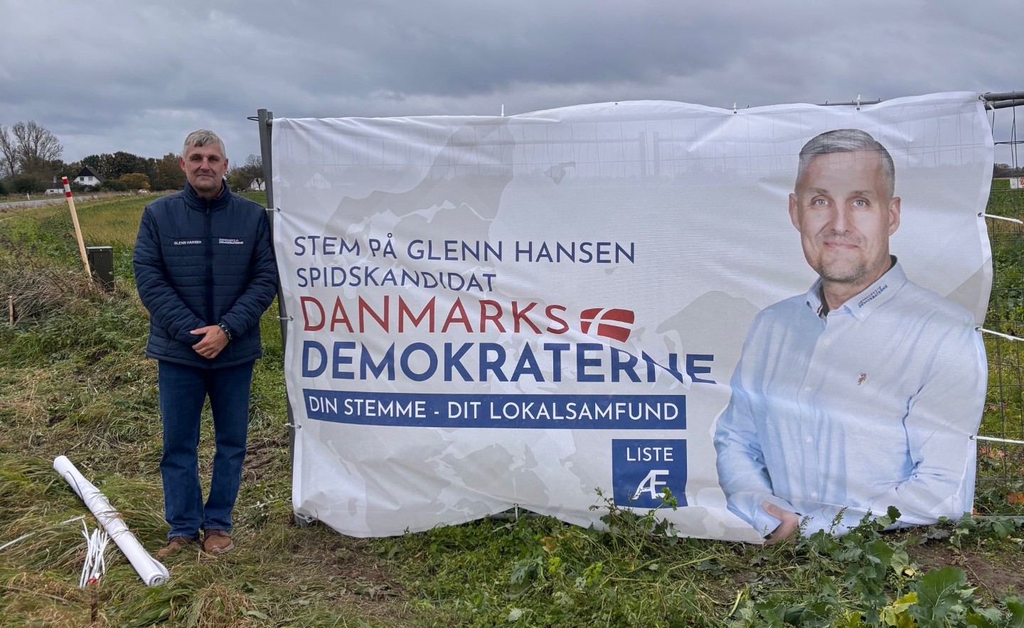 Glenn Hansen fra Danmarksdemokraterne.