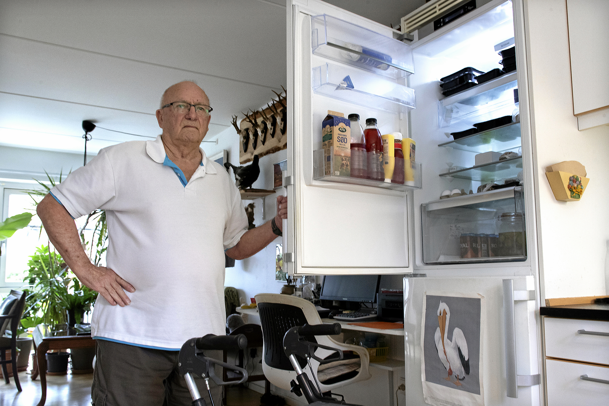 Ole Smedelund får leveret aftensmad til seks dage på én gang, og det går ud over friskhed og smag. Nu råber han vagt i gevær.