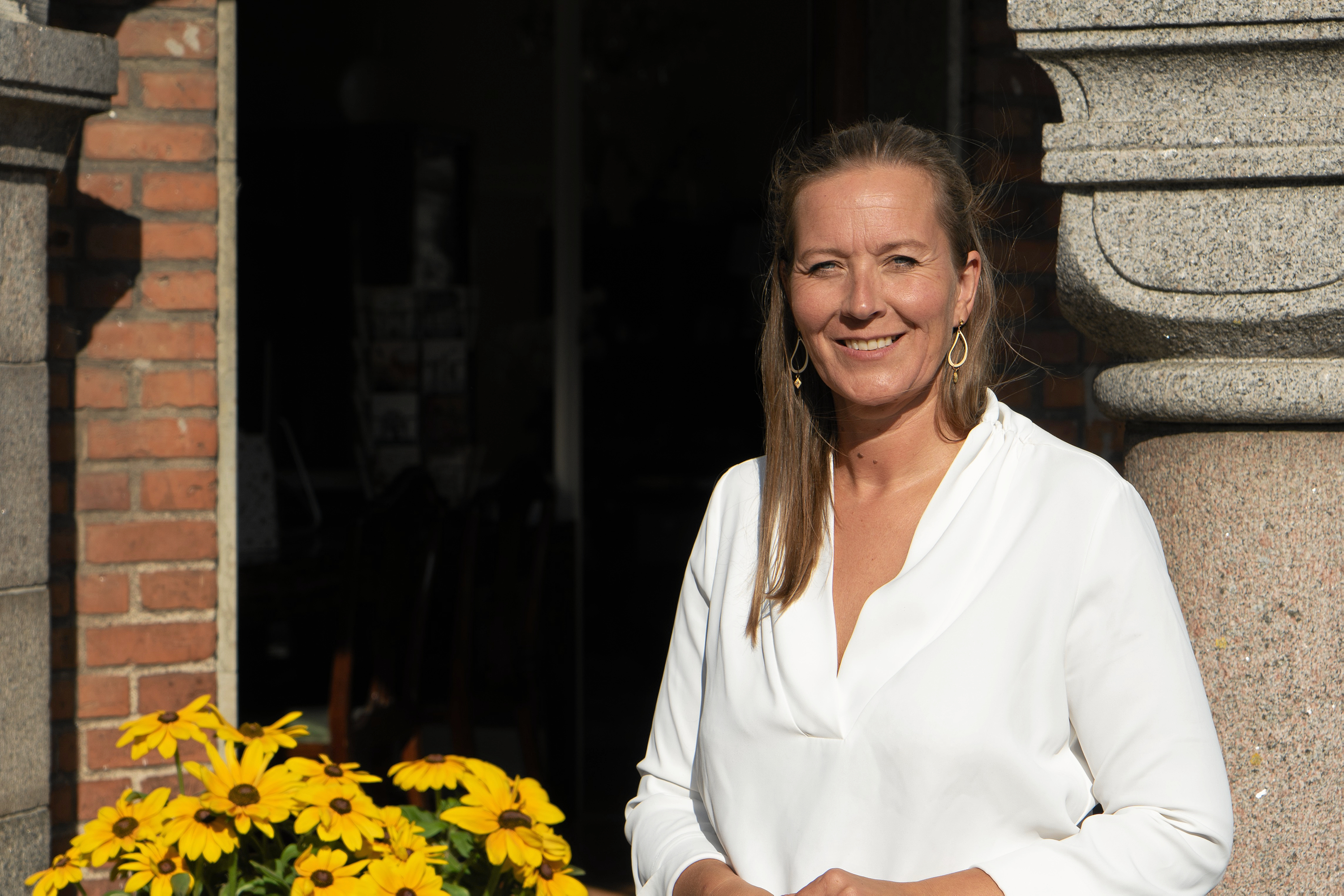 Caroline Axen tiltrådte 1. februar 2025 som købstadsudvikler i Præstø.