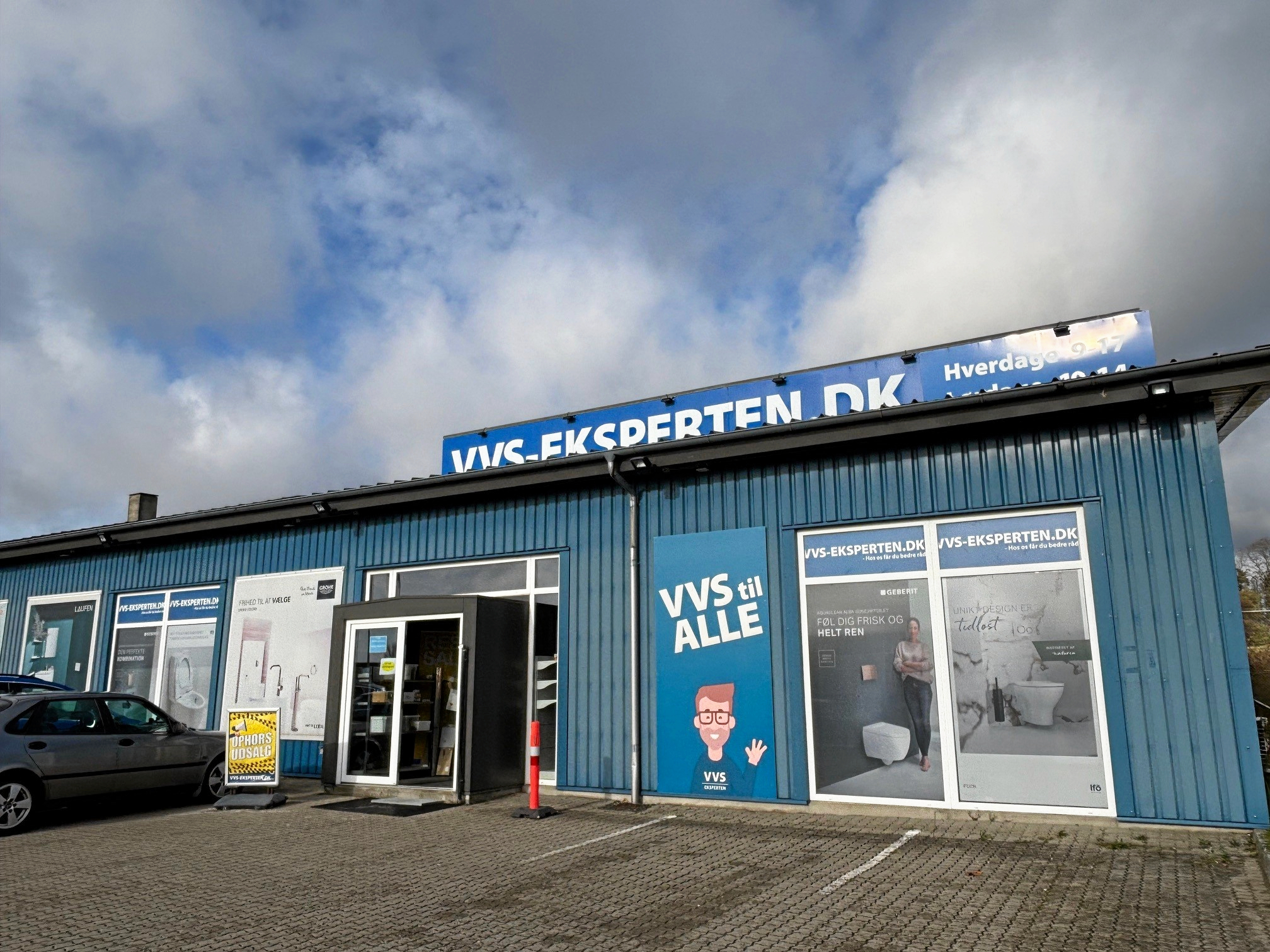VVS-Eksperten på Lunavej i Næstved har ophørsudsalg. Forretningen lukker 7. november.