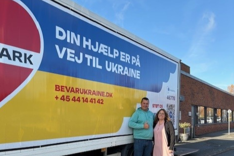 Det gamle udstyr sendes til Ukraine, hvor der kan blive gavn af det.