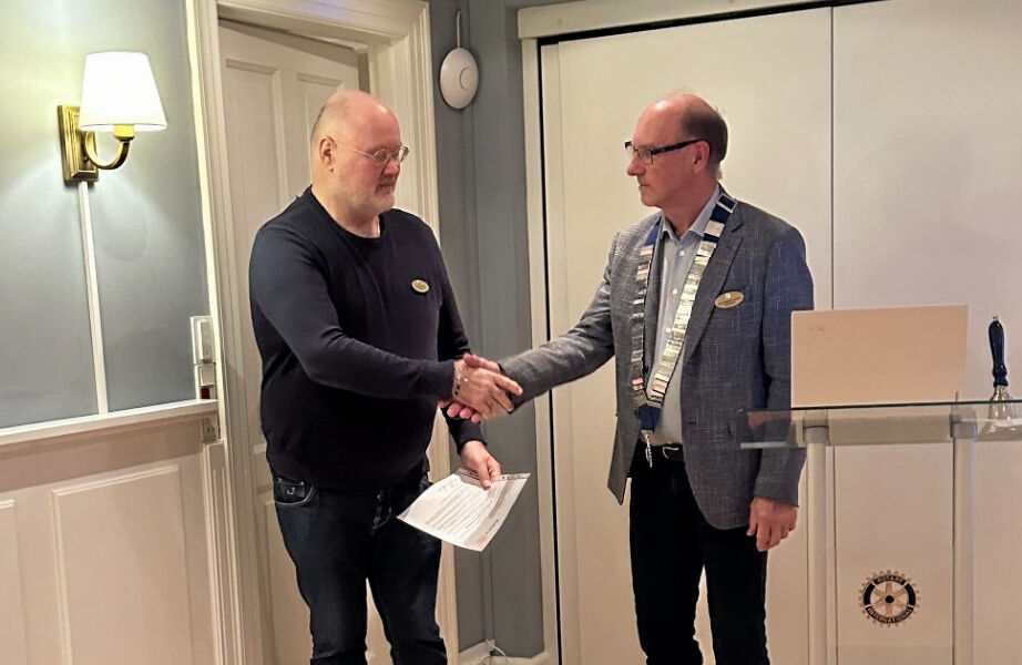 Brian Ziegler er nyt medlem af Hørsholm Rotary Klub.