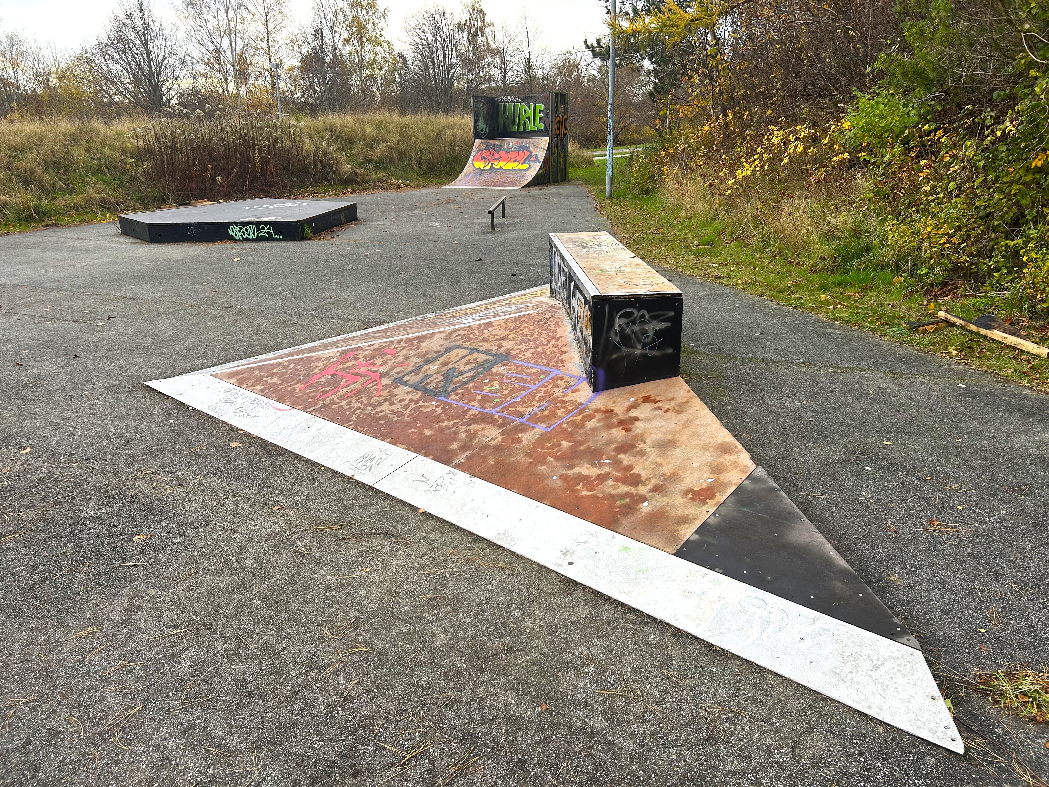 Skaterbane i Humlebæk får en opgradering. Det samme gør den i Fredensborg.