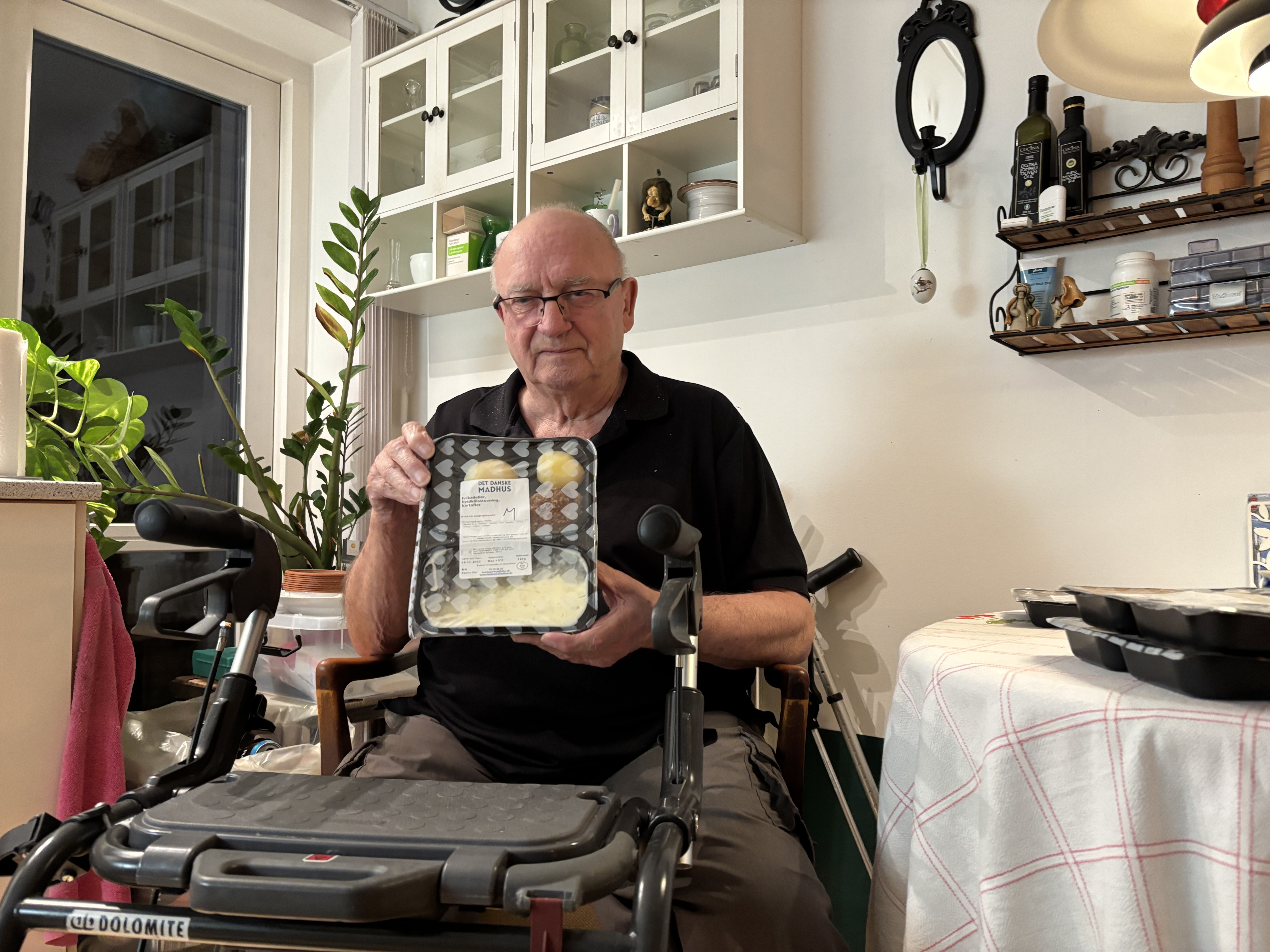 82-årige Ole Smedelund fra Ringsted kan muligvis snart se frem til friskere frikadeller på tallerkenen.