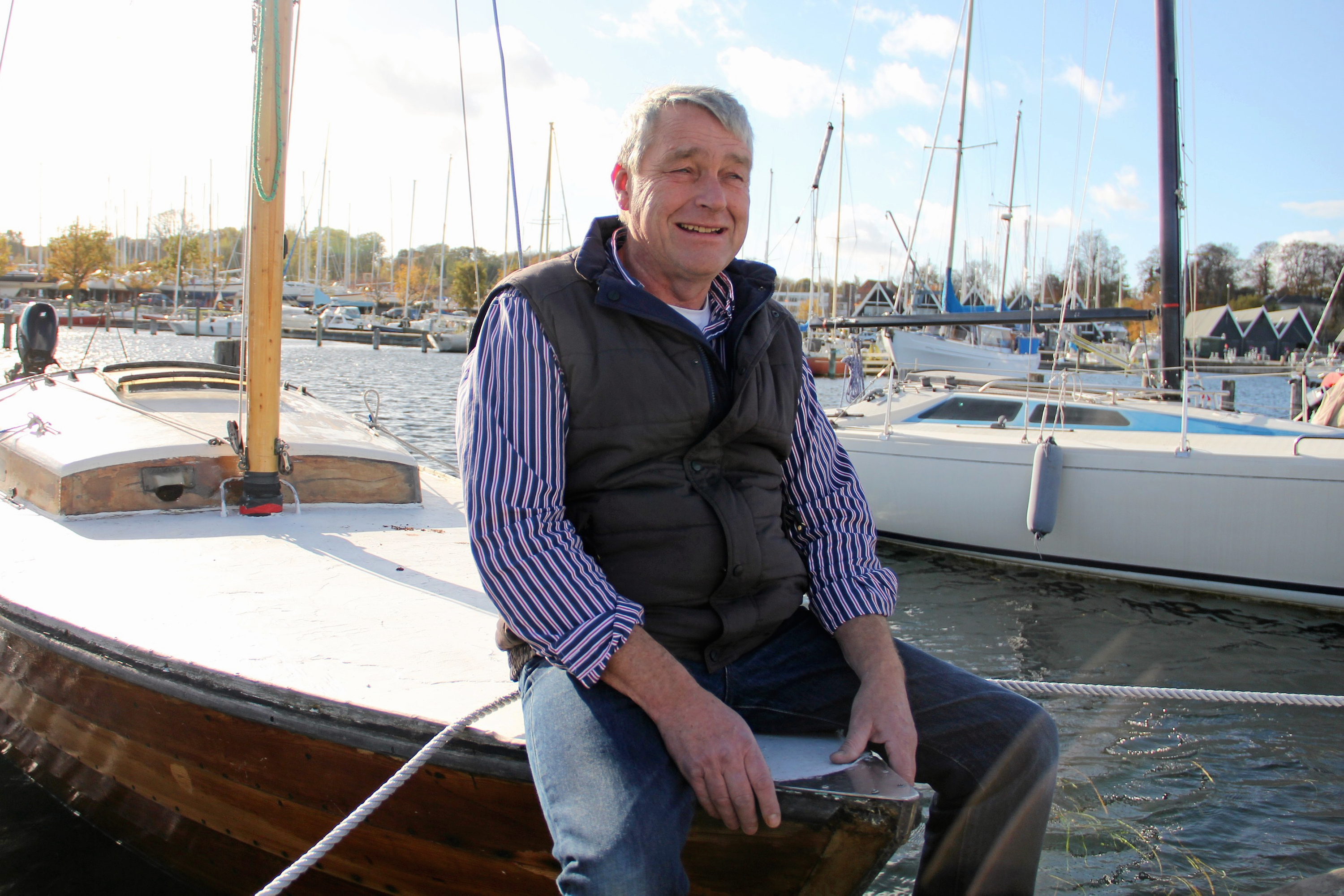 Karsten Eckert, kandidat for Liberal Alliance i Hørsholm, mener, at Rungsted Havn skal hvile i sig selv.