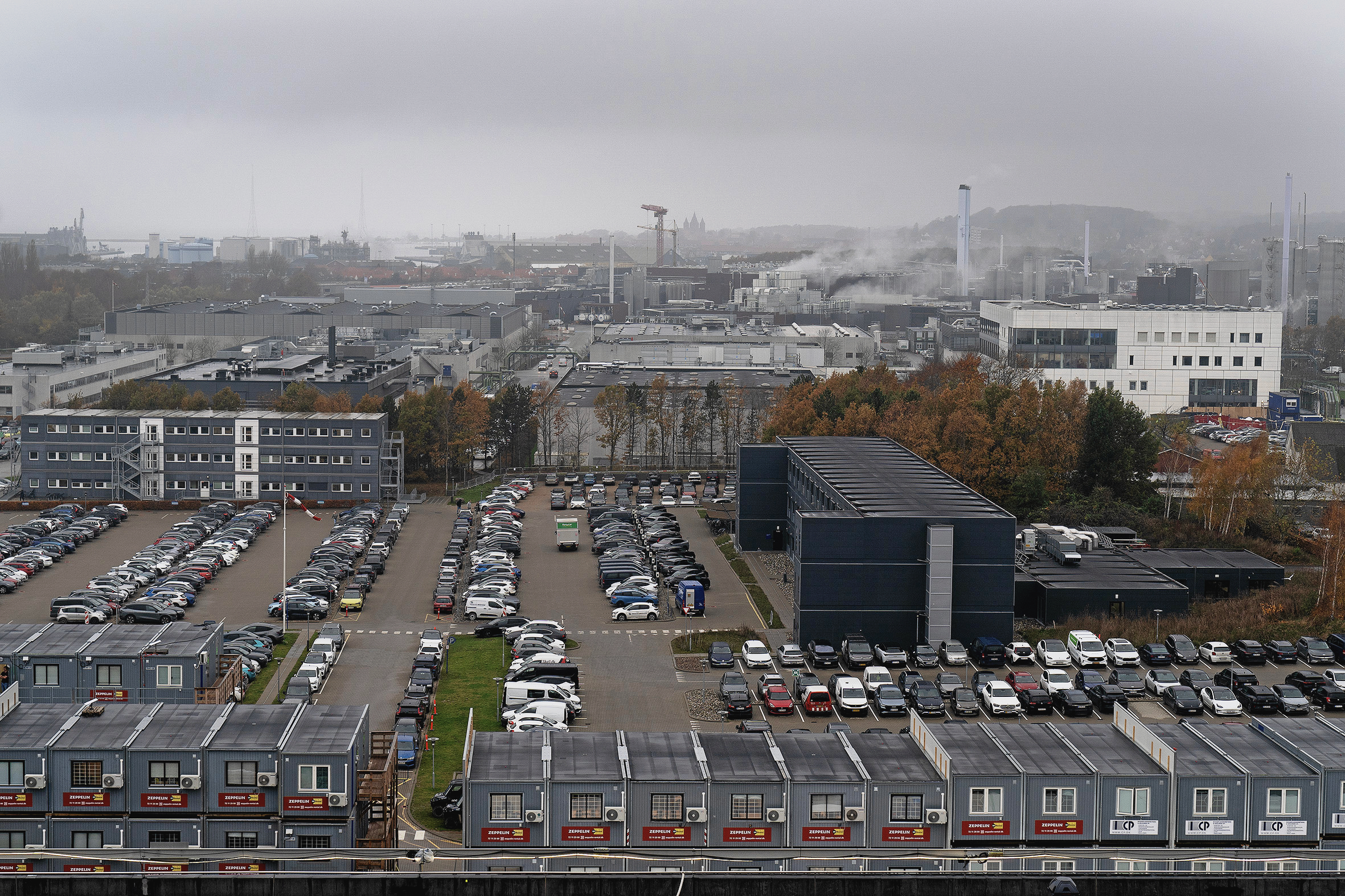 Novo Nordisks produktionsanlæg i Kalundborg.