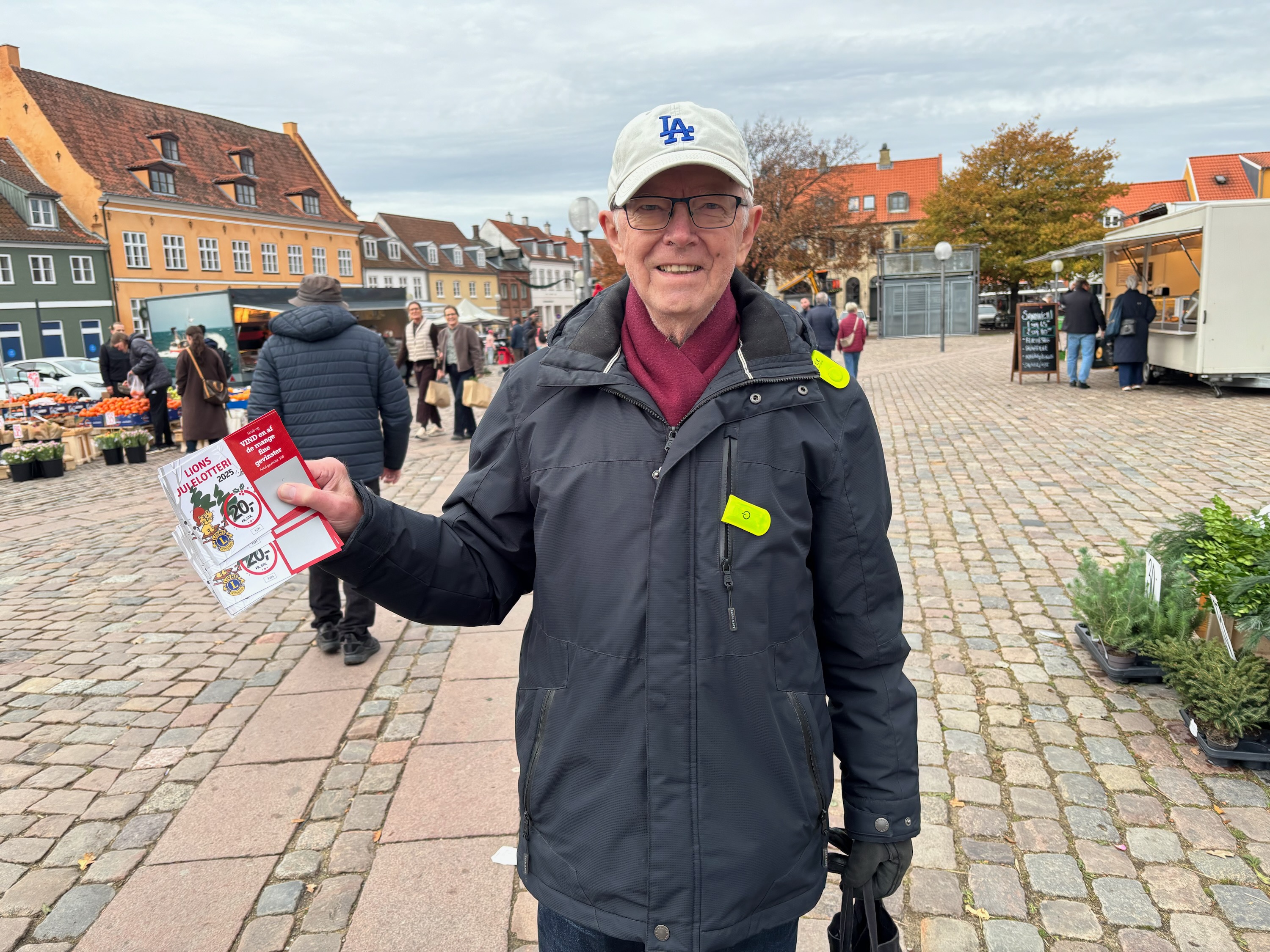 Erhvervslivet har været ekstra gavmilde i år, konstaterer Freddy Madsen.