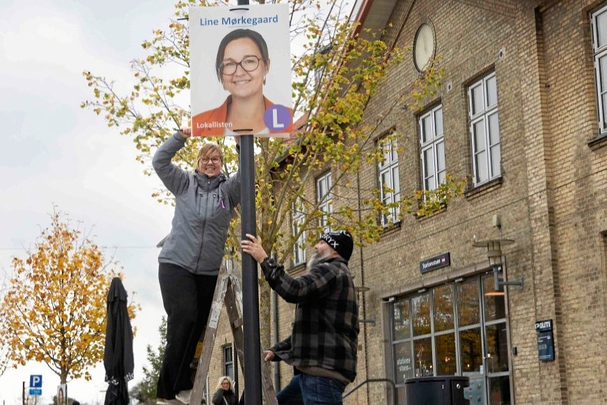 Lokallistens spidskandidat Line Mørkegaard stempler nu officielt ind i valgkampen som borgmesterkandidat.