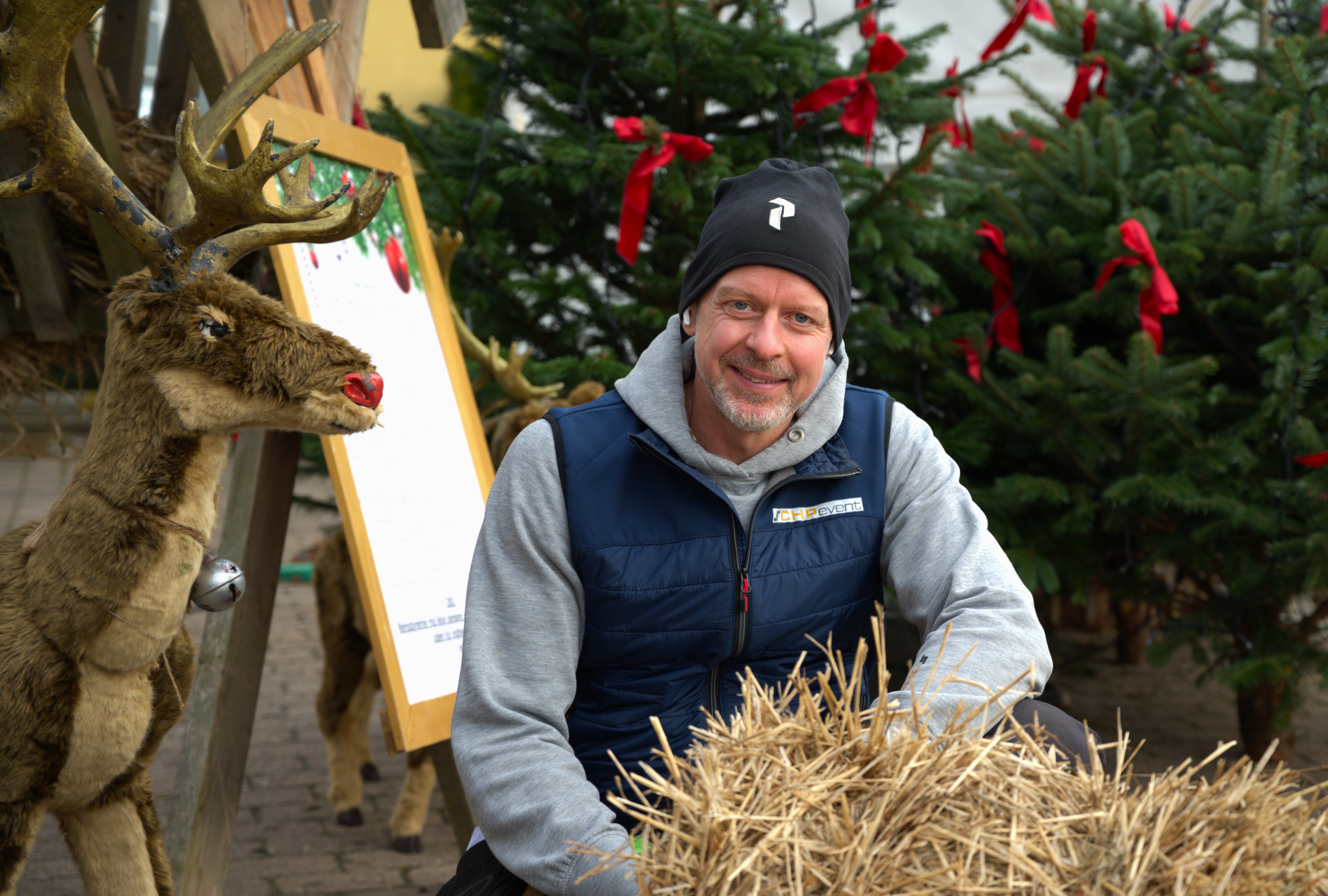 Claus Haas Petersen er manden bag et nyt stort julemarked på Sørup Herregaard.