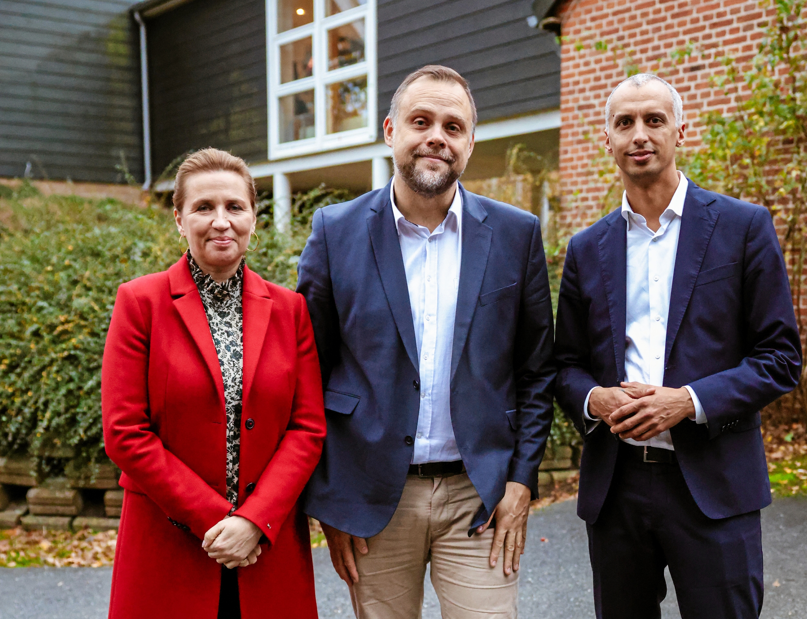 Steffen Jensen, her sammen med Mette Frederiksen (S) og Mattias Tesfaye, er blevet genvalgt i Halsnæs. - Daniel Noer Steffen Jensen, her sammen med Mette Frederiksen (S) og Mattias Tesfaye, er blevet genvalgt i Halsnæs.