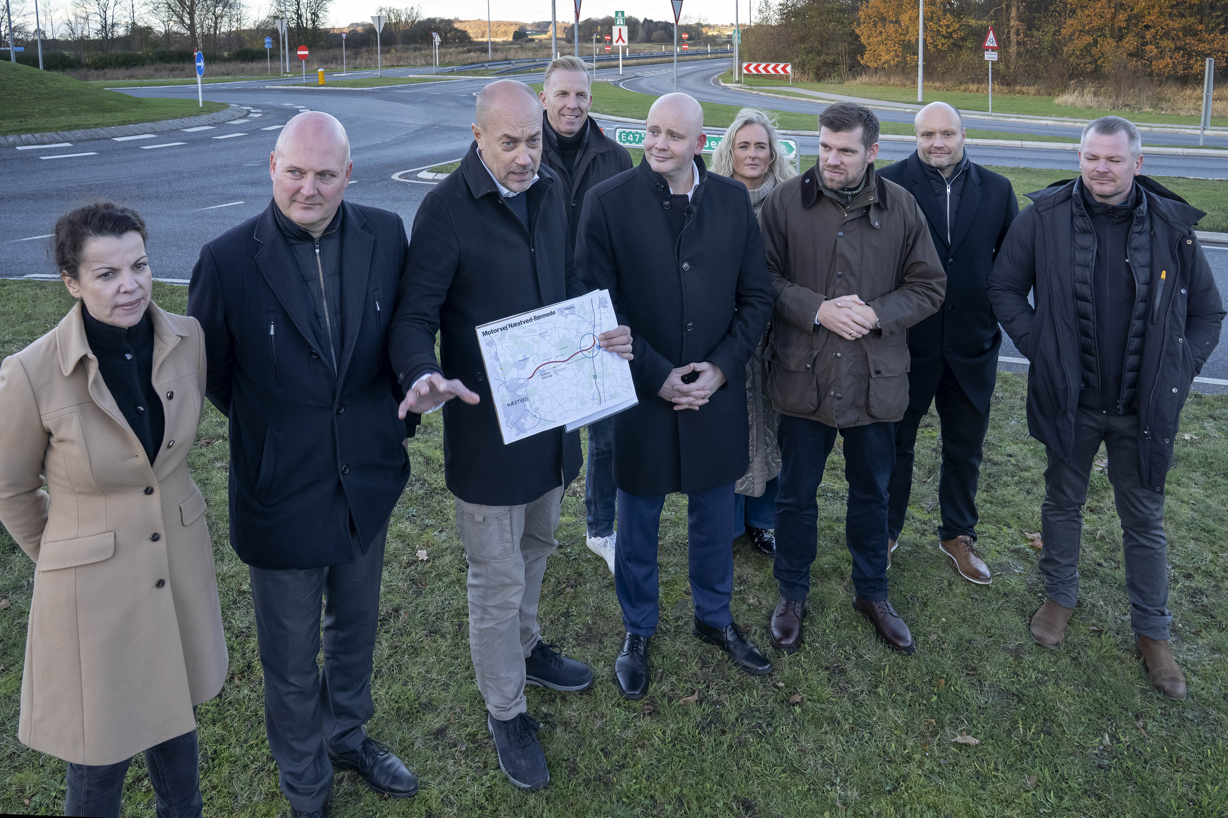 Hjem til Næstved i en fart. Motorvejen er på Folketingets lovprogram til februar - nu med to spor i hver retning hele vejen.