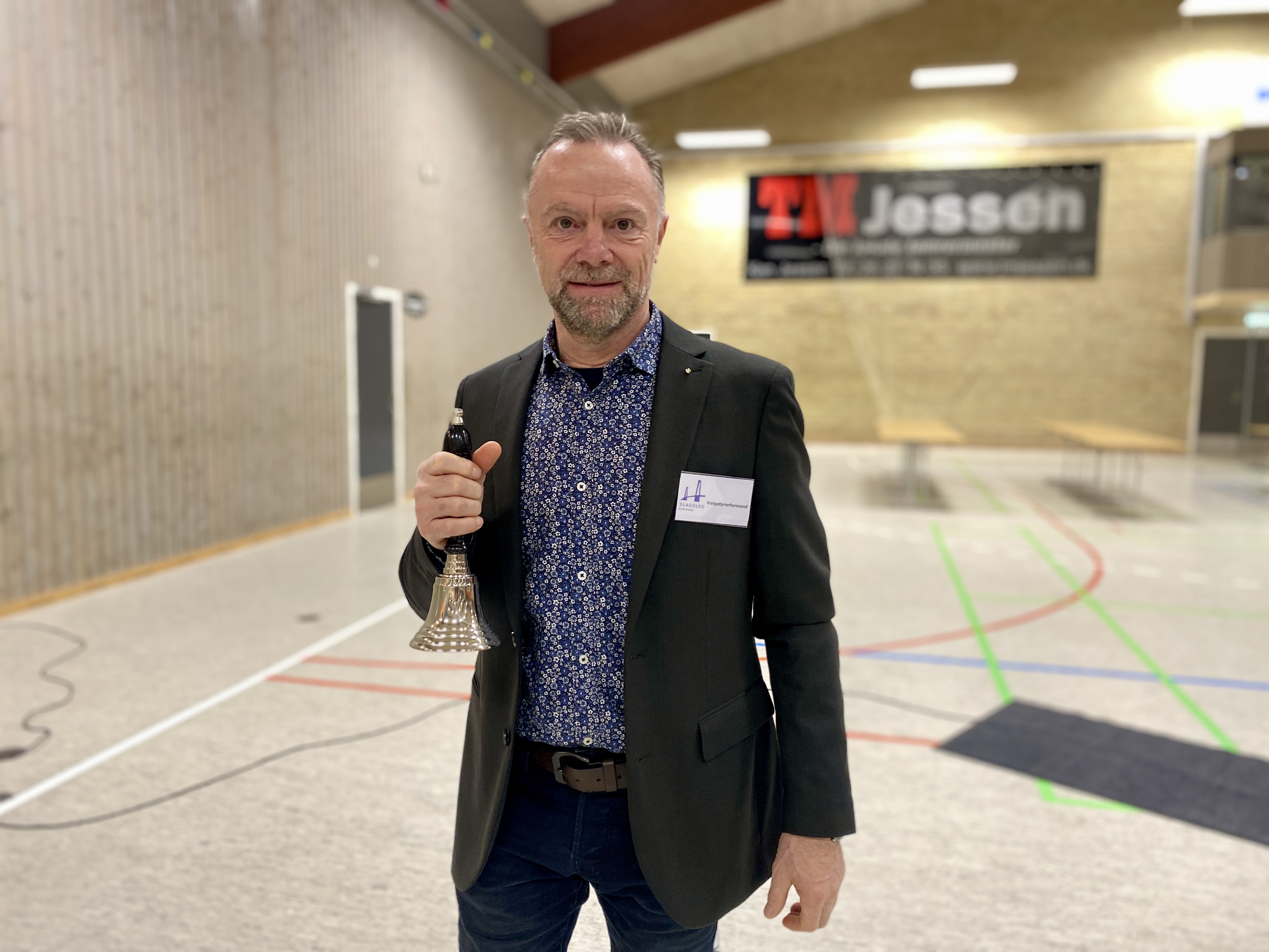 Allan Hessel, valgstyreformand i Storebæltshallen i Korsør.