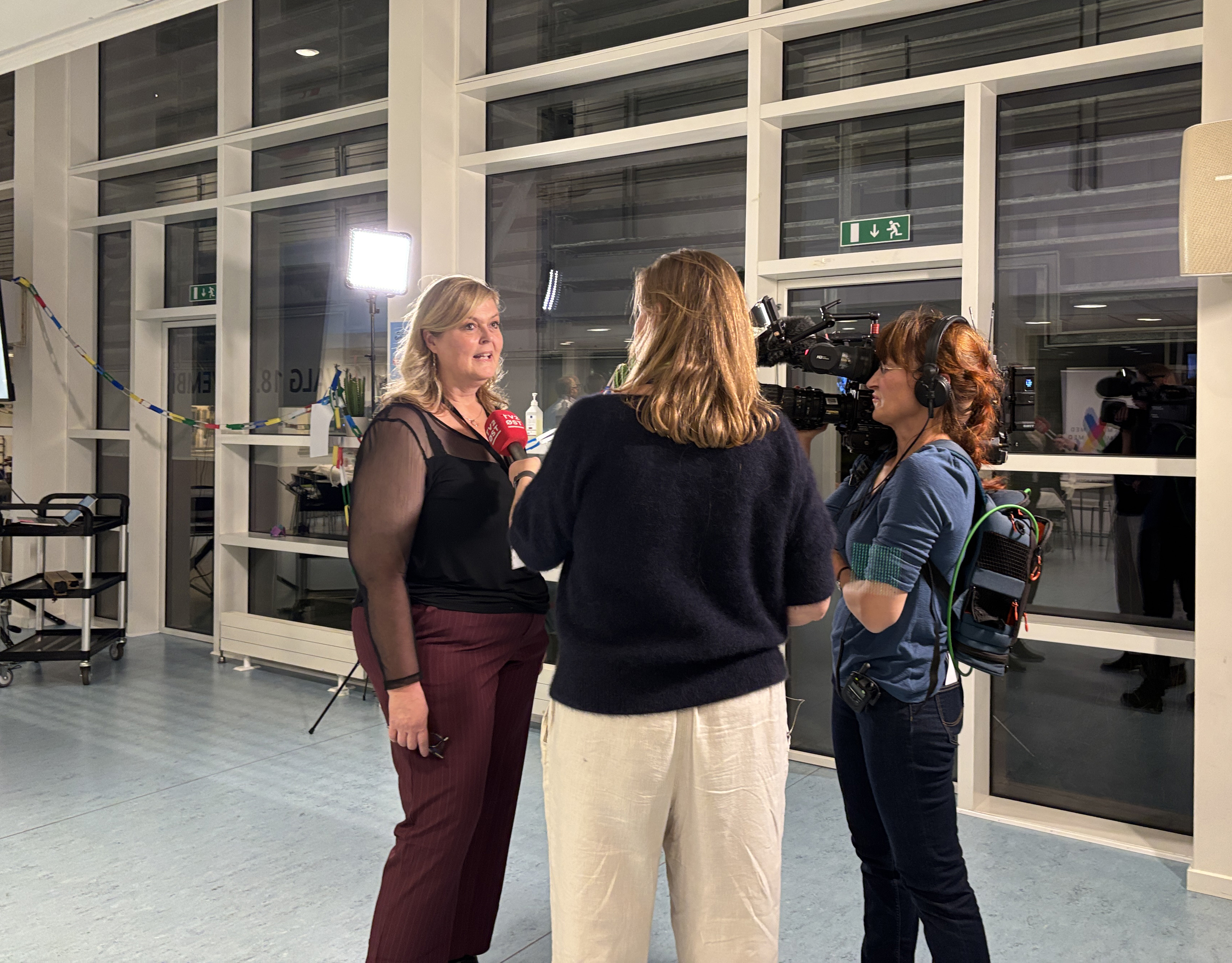 Blandt andre Tina Beck-Nilsson (S) deltager i det videoindslag, som østrigsk stats-tv ORF har lavet i Kalundborg. Senest har også den store, amerikanske tv-station CNN været på besøg i byen.