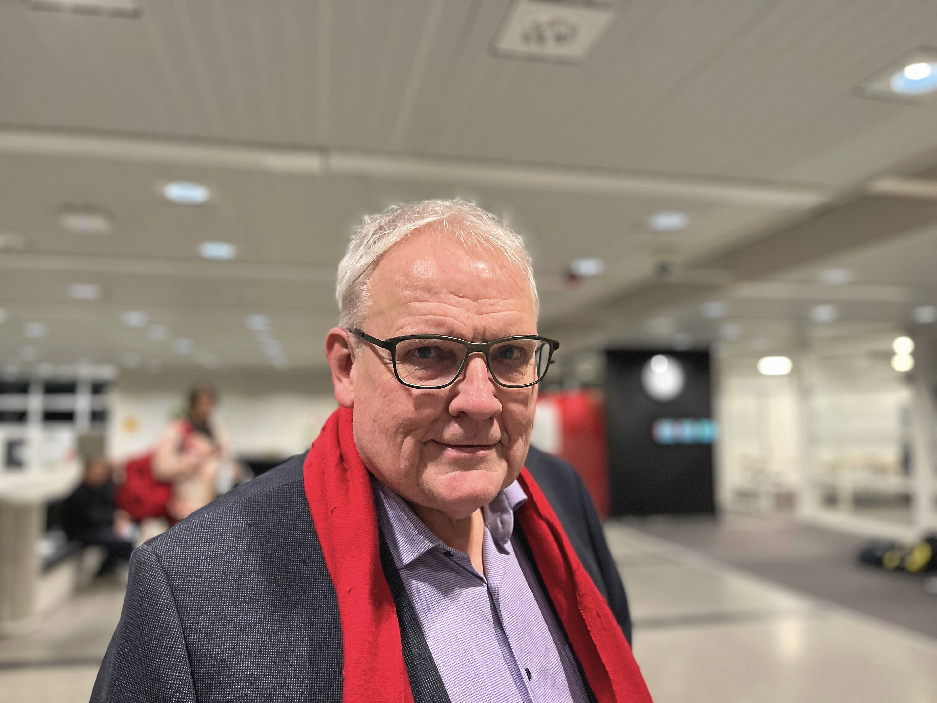 Steen Christiansen på rådhuset ved kommunalvalget 2025.