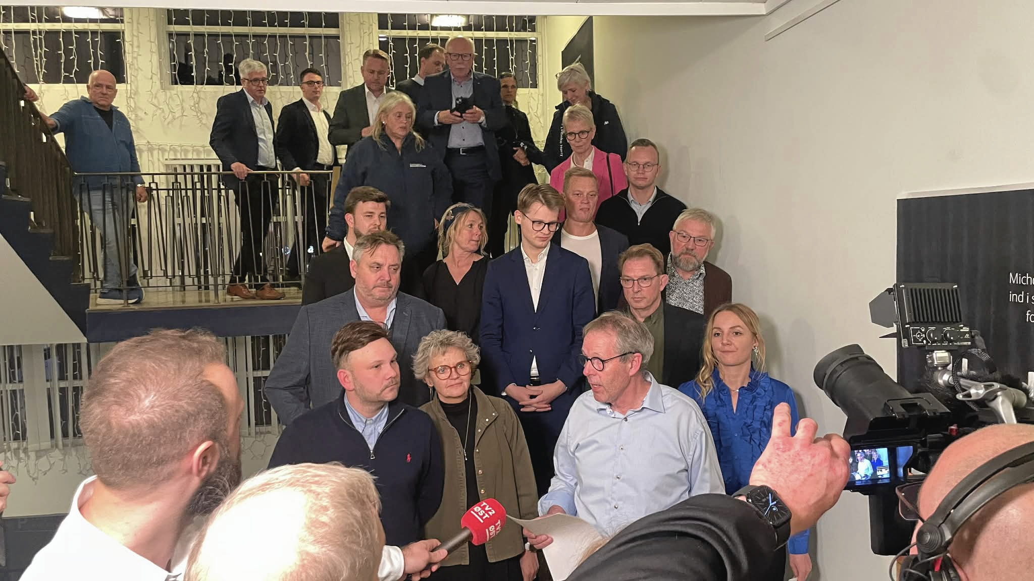 Knud Vincents (V) fortsætter som borgmester.