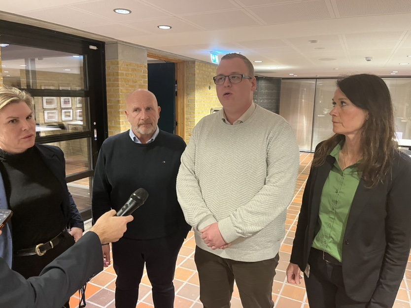 Venstre, Socialdemokratiet, Dansk Folkeparti og Det Konservative Folkeparti er enige om at samarbejde. Pernille Beckmann fortsætter som borgmester.