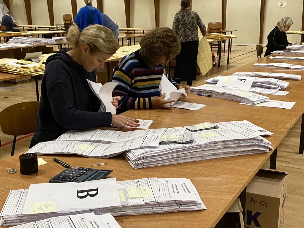 Vi var forbi Lillerødhallerne onsdag formiddag.