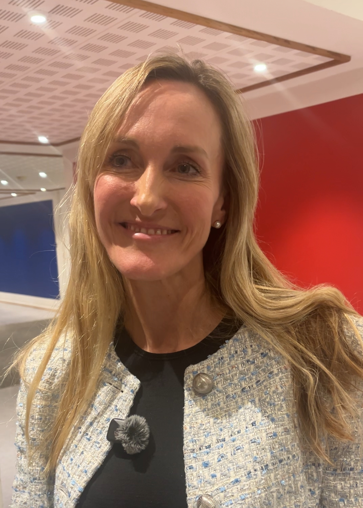 Marie Brixtofte var et stort smil efter Venstres endelige resultat og fremgang var i hus,