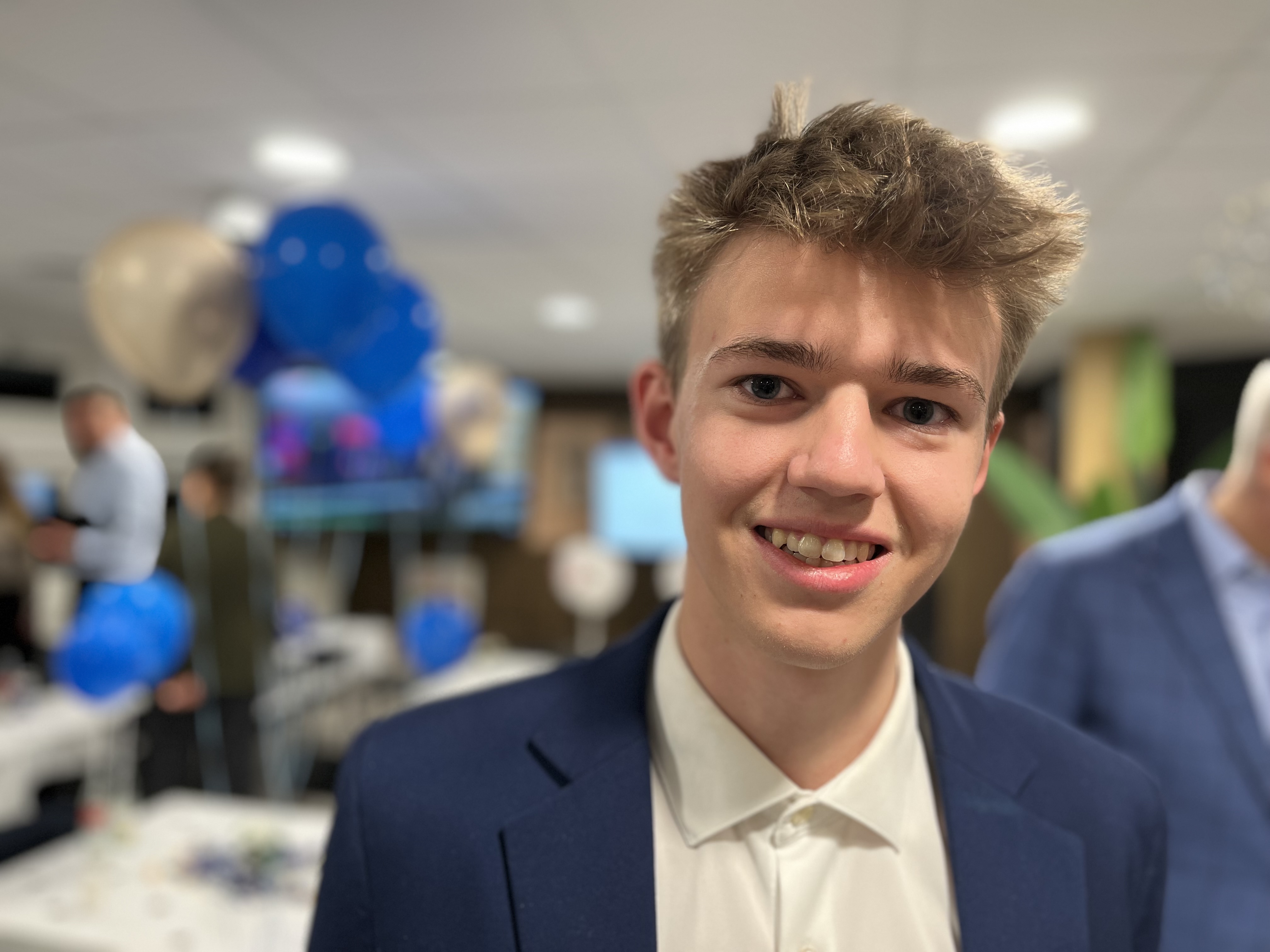 Mathias Westen bliver kommunalbestyrelsens yngste medlem.