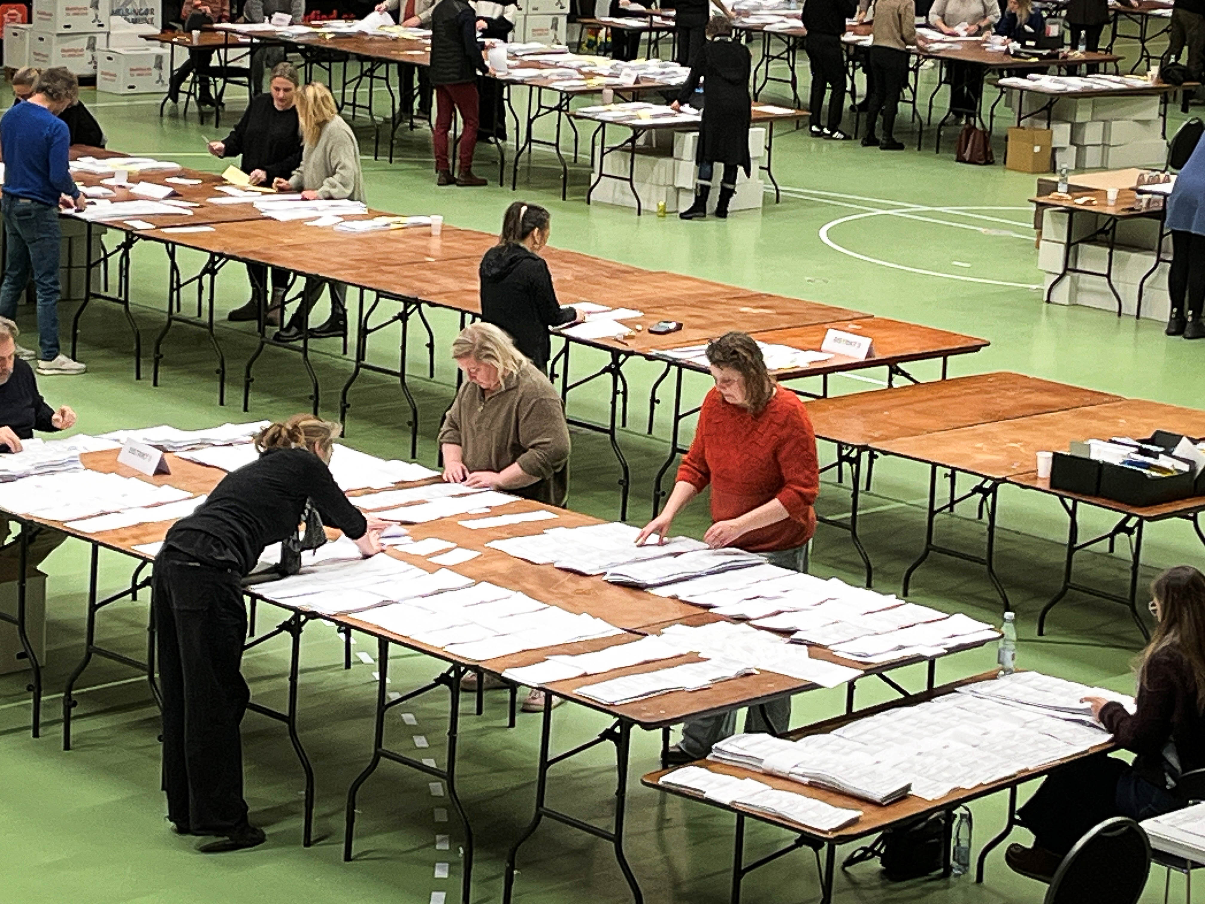 Sådan så det ud i november, da der måtte finde en omtælling sted i Helsingør.