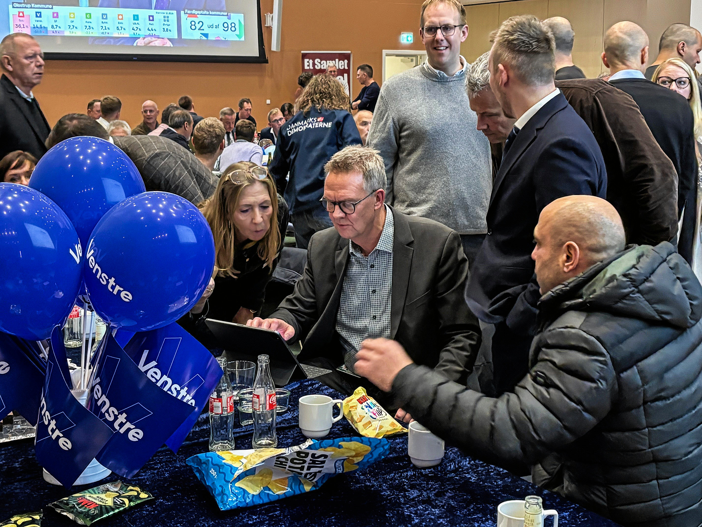 Venstres Karsten Søndergaard lå på valgnatten til borgmesterposten, men ét mandat og små tyve stemmer vendte det hele på hovedet.