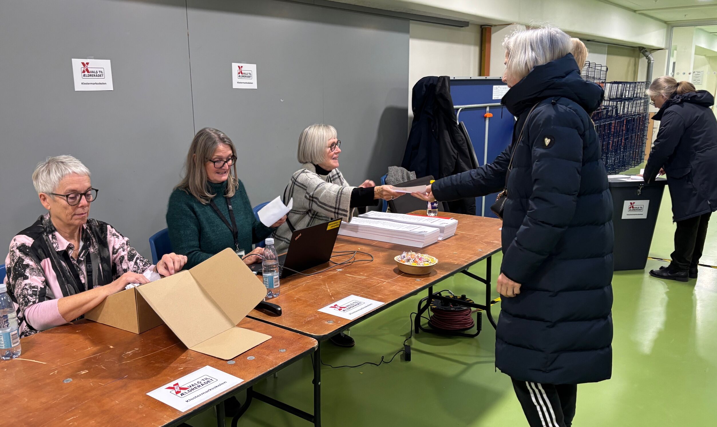 Ældrerådsvalg 2025 på Klostermarksskolen.
