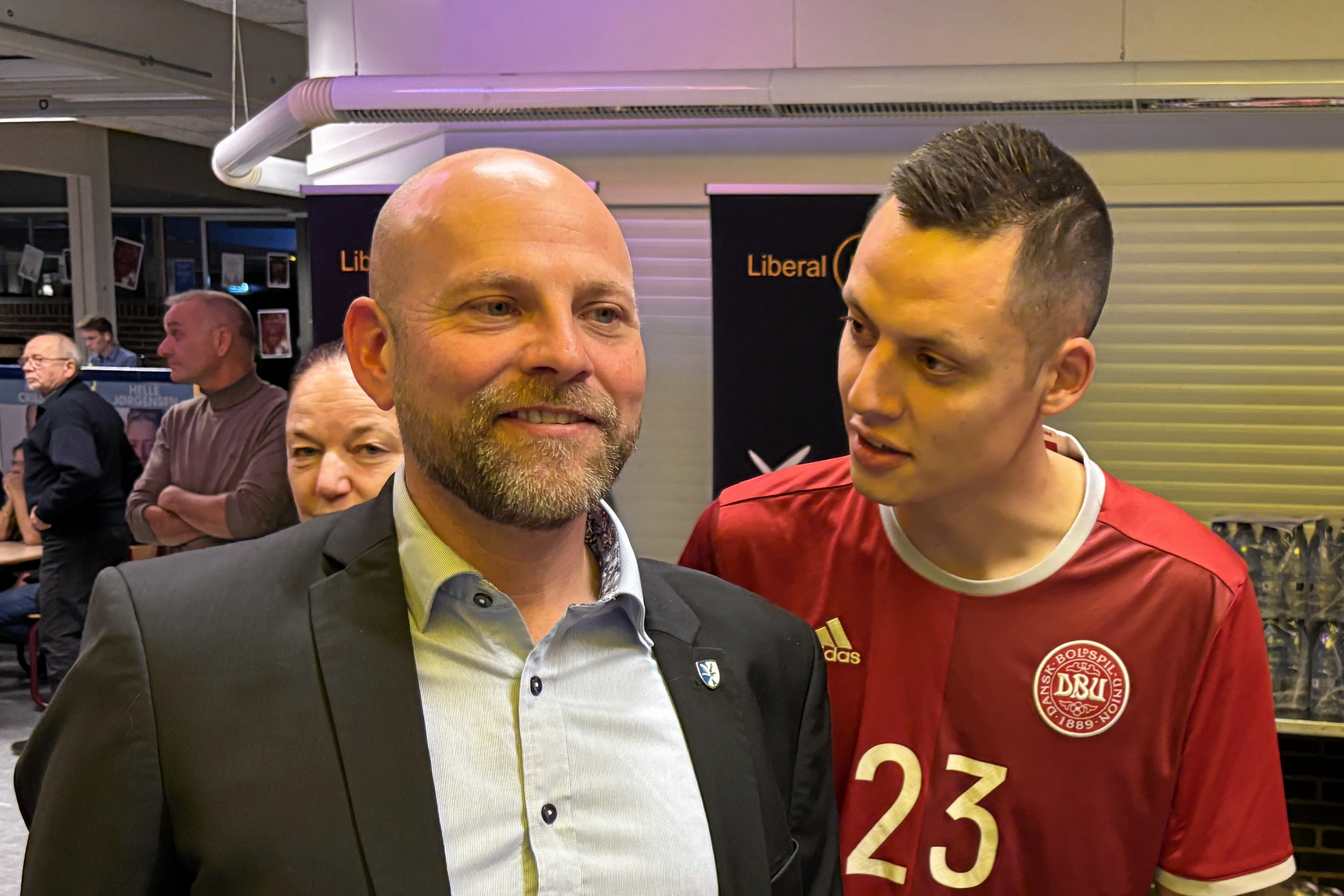 Socialdemokratiets borgmester Mikael Smed (tv.) og SF's Martin Graff Jørgensen har endnu ikke givet op.