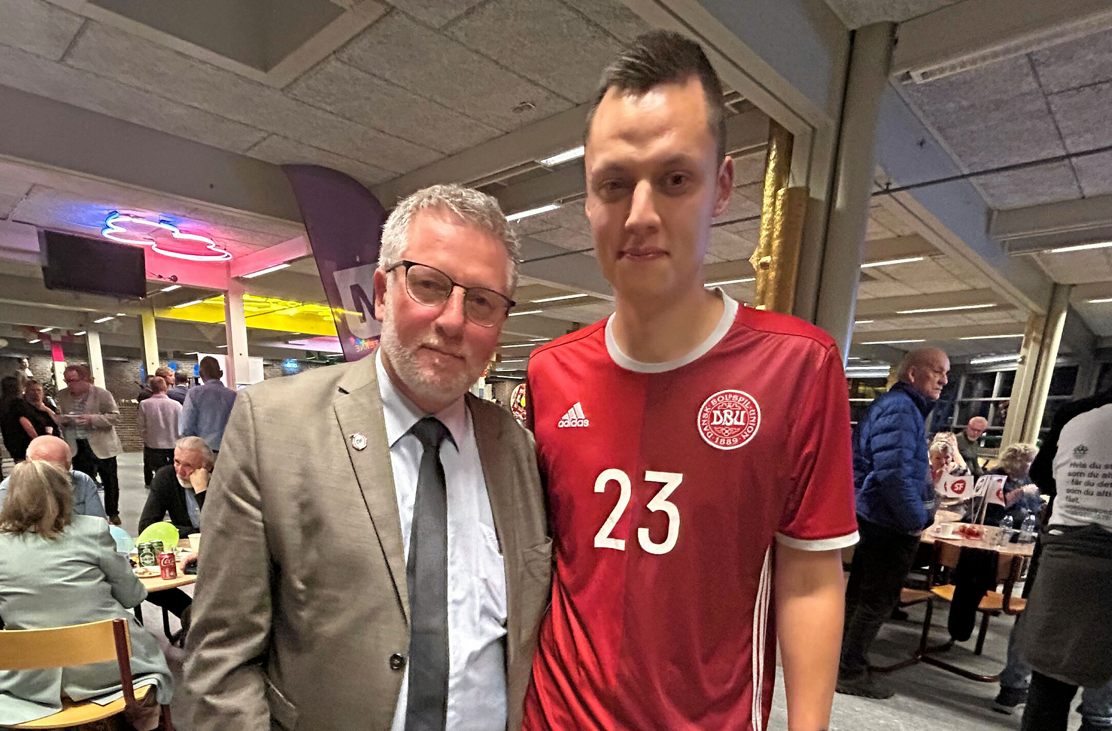 Valgcafe 2025 Kim Steen Jørgensen og Martin Graff Jørgensen