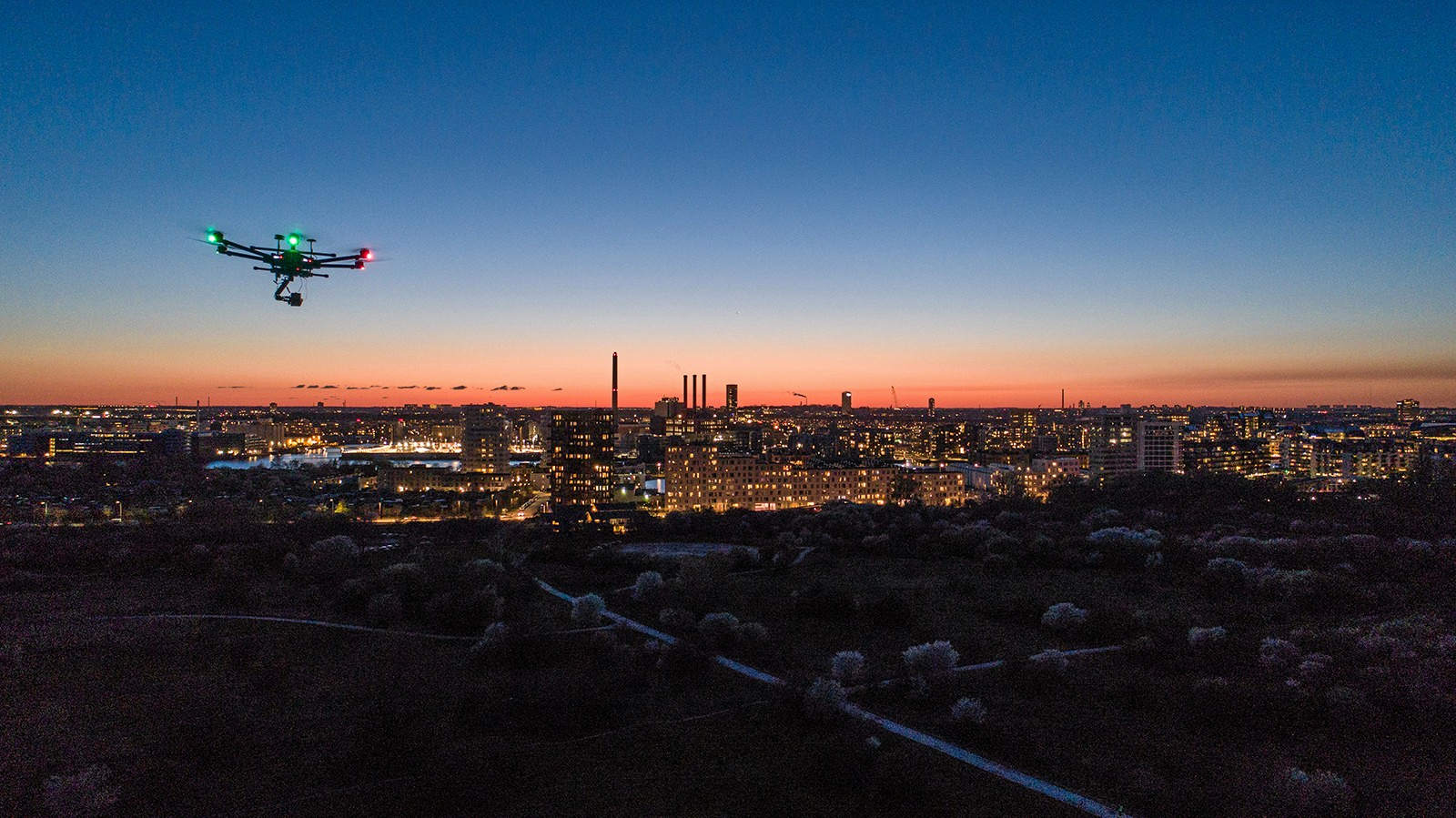 Dronerne skal tjekke Københavns fjernvarmenet for utætheder og varmetab.