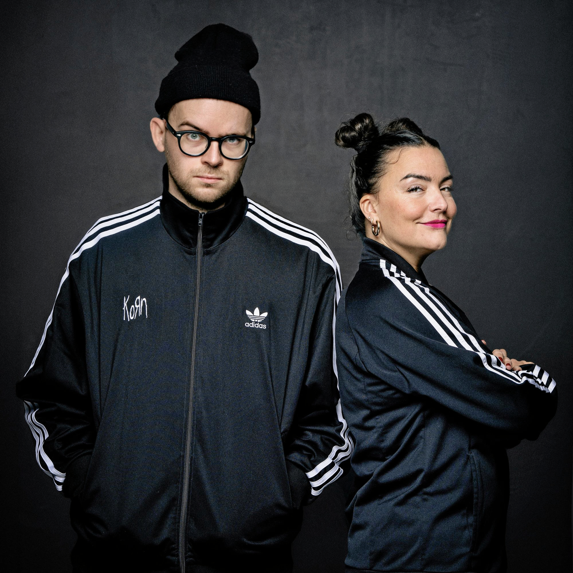 Sophie Souid og Thomas Hjorthaab har en stor andel i Møgmis' sejr.