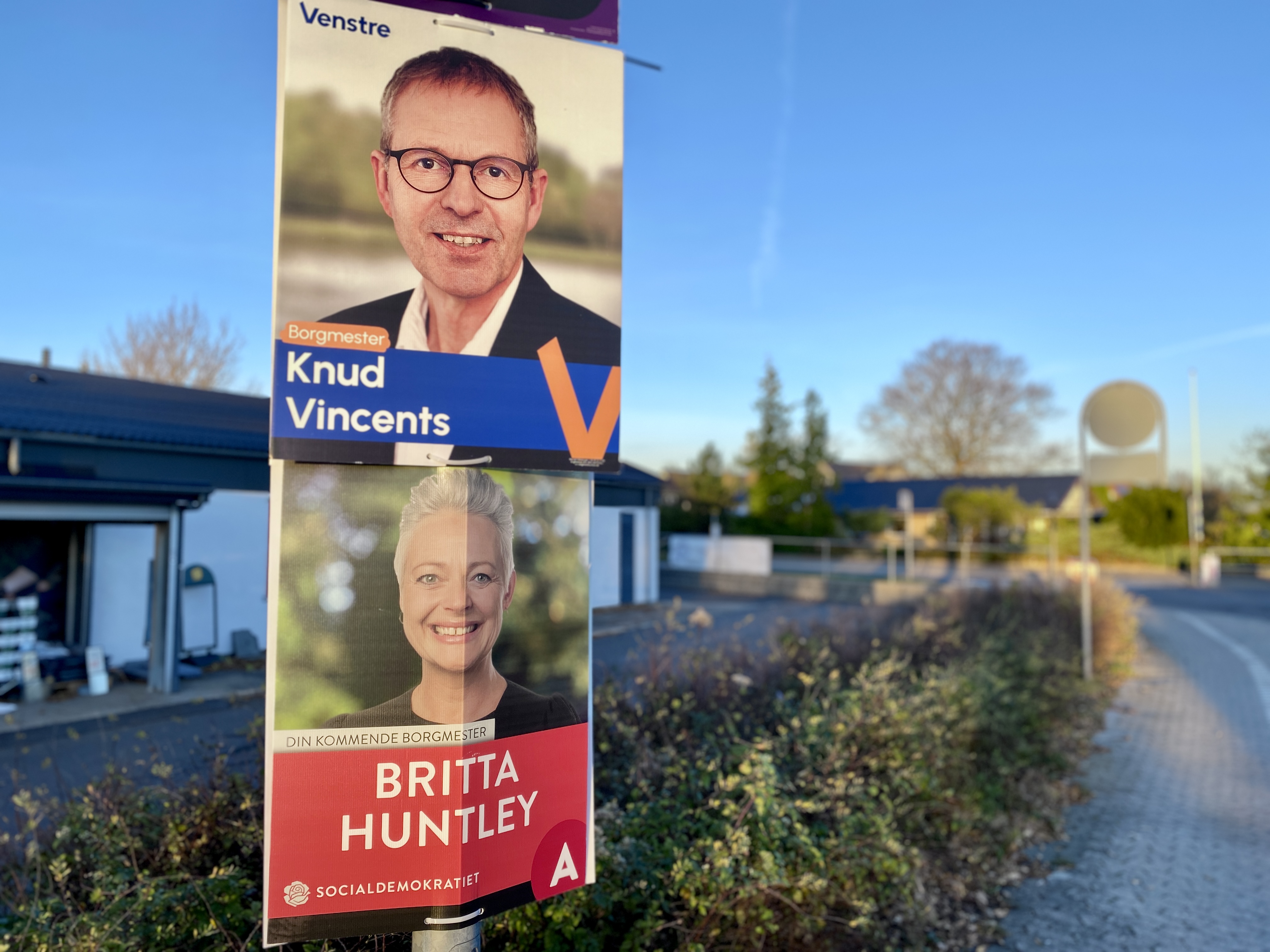 Kommunalvalg 2025 Knud Vincents og Britta Huntley.