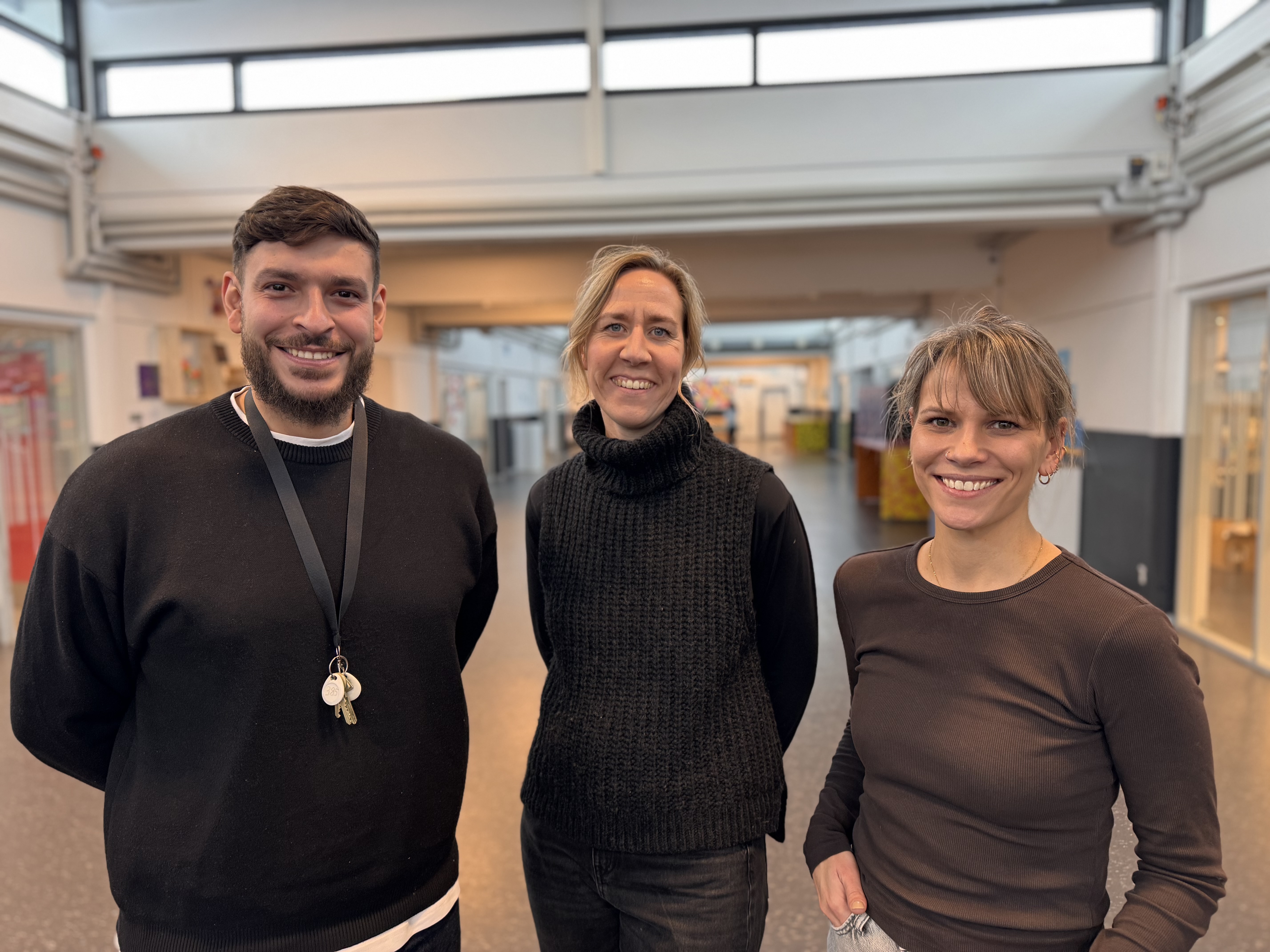 Tevfik Güngördü, Anne Brix Madsen og Sigrid Elise Aagaard fra Campusskolen er blevet indstillet til stor undervisningspris.