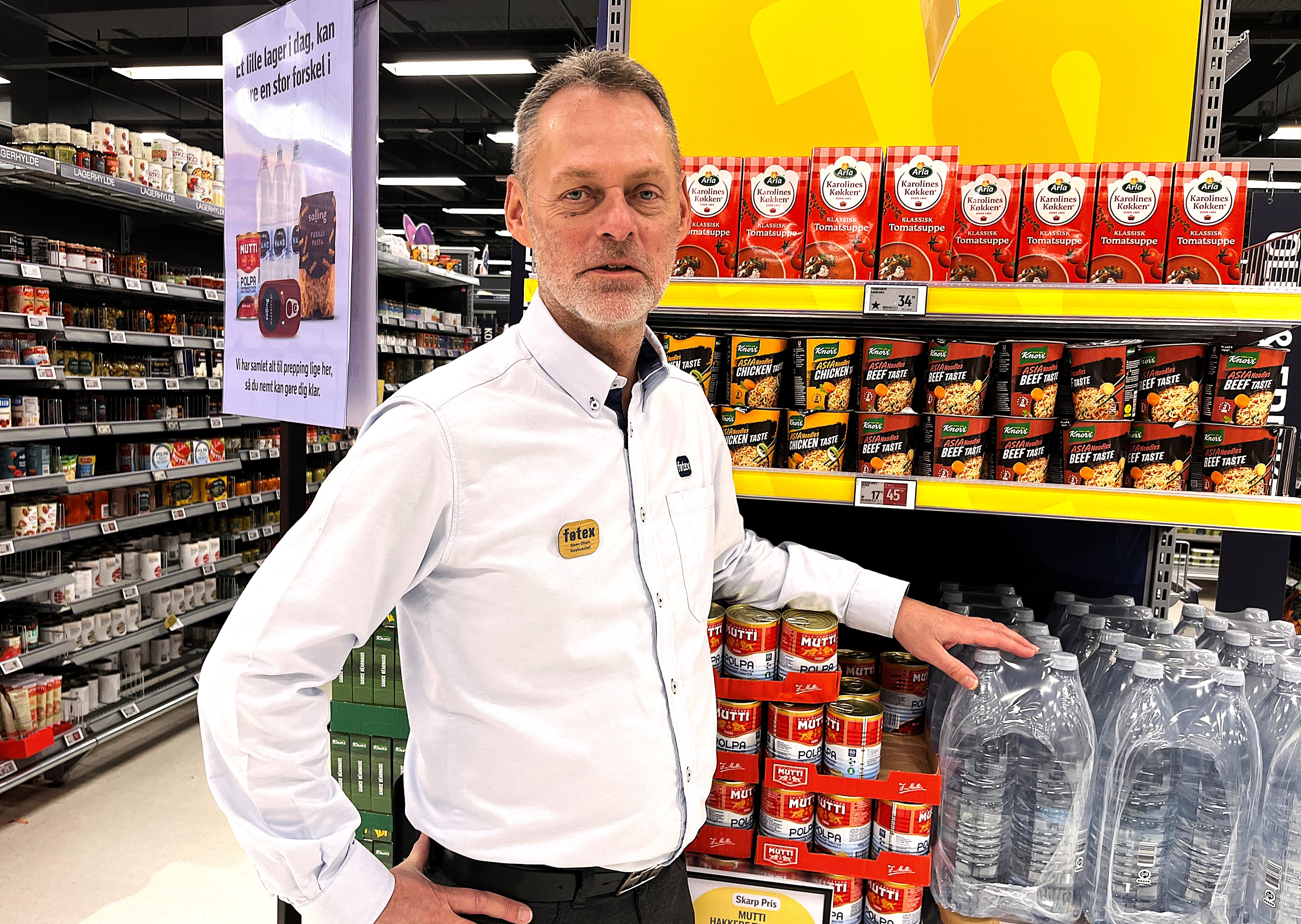 Steen Olsen og hans varehus bliver beredskabsbutik for stort område.