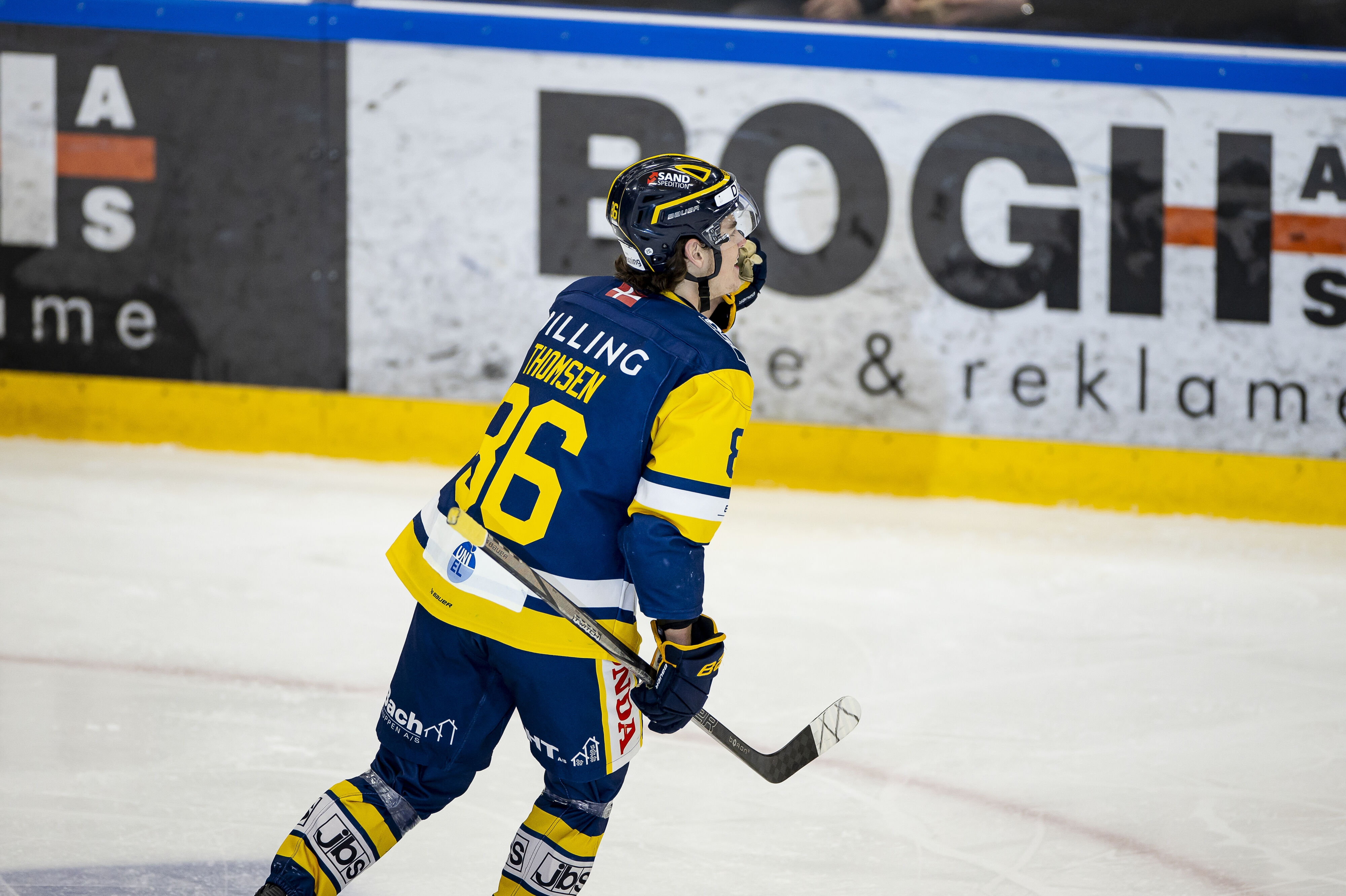 Unge og talentfulde Hjalte Thomsen var blandt de otte forskellige målscorere for Herning onsdag aften. (Arkivfoto).