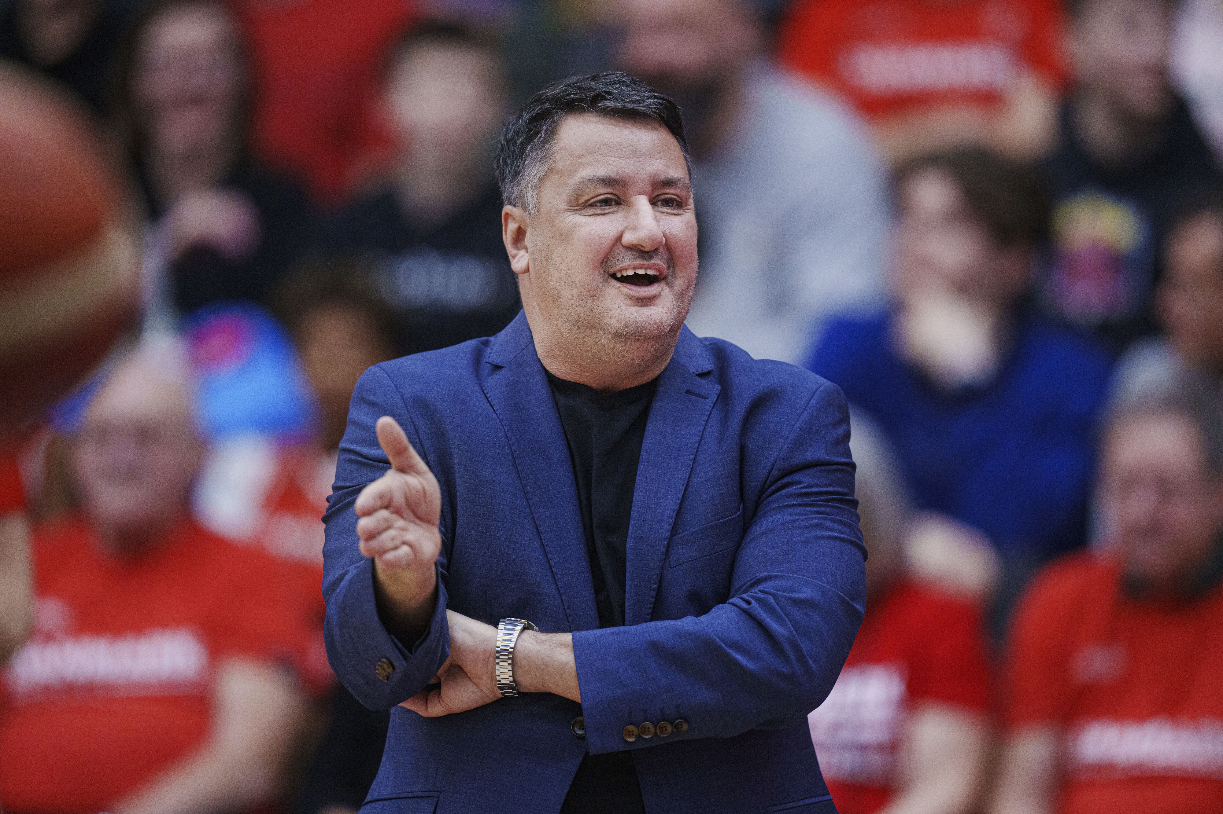 Danmarks basketlandstræner, Allan Foss, fokuserer på unge spillere og et stærkt fundament i dansk basketball. (Arkivfoto).
