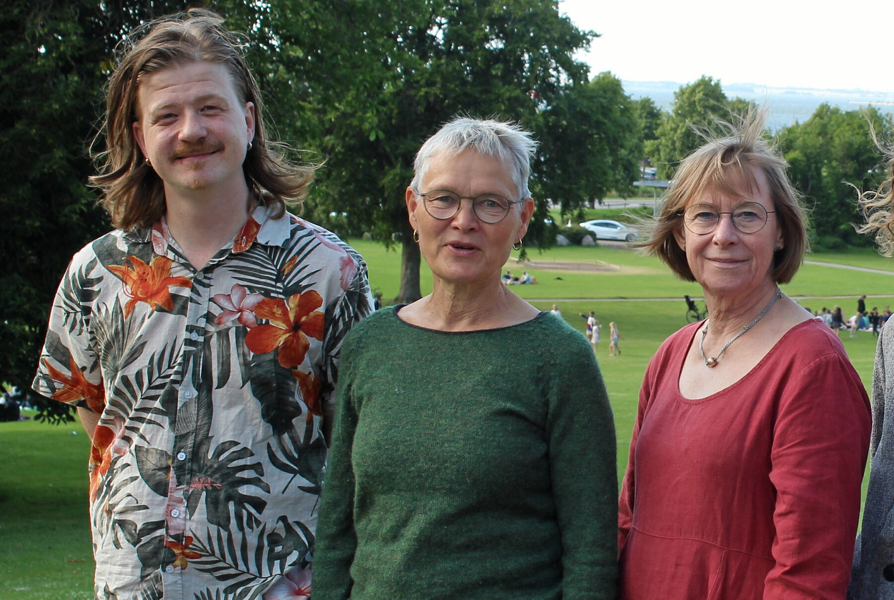 Danny Nielsen, Anna Bondo Nielsen og Birgitte Baktoft udgør Enhedslistens byrådsgruppe, som sammen med den radikale Jeppe Trolle kommer til at stemme imod næste års budget.