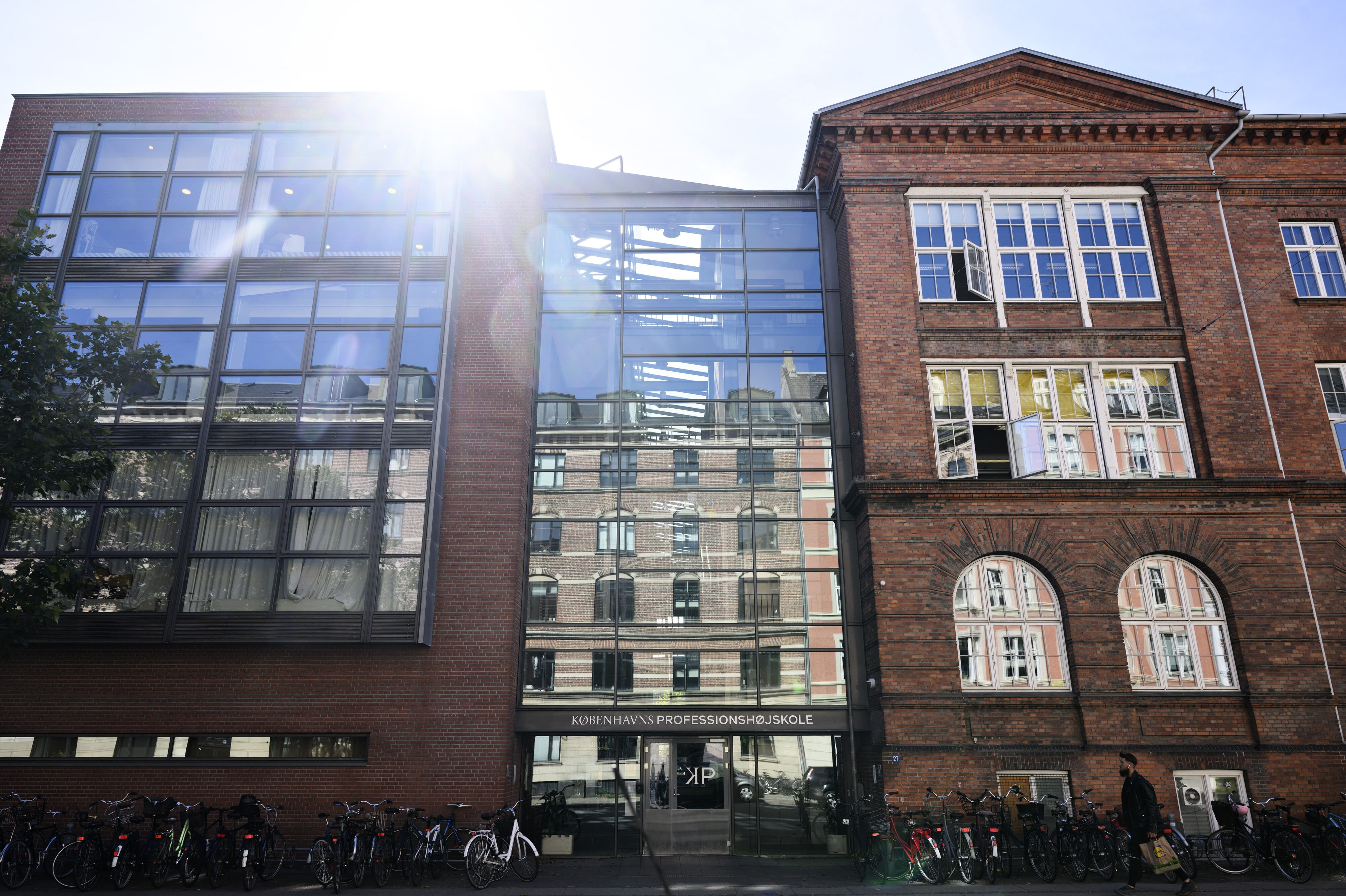 Campus Nyelandsvej på Frederiksberg er en Københavns Professionshøjskole. Professionshøjskolen vil lukke den del fra næste år. (Arkivfoto).