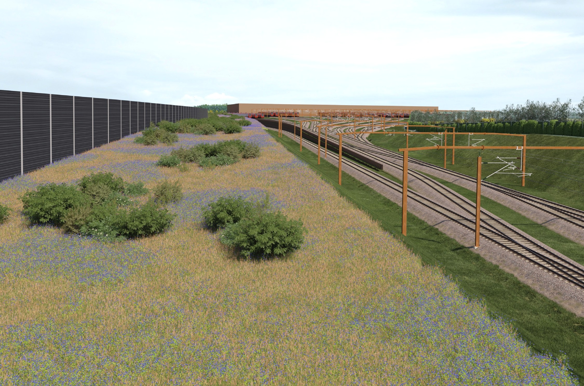 Lokalplanen, der skal muligøre byggeriet af det planlagte og omdiskuterede store DSB-værksted, har været i offentlig høring. Helt uvant sendes lokalplanen nu i høring fire uger mere - nu med støj-info.