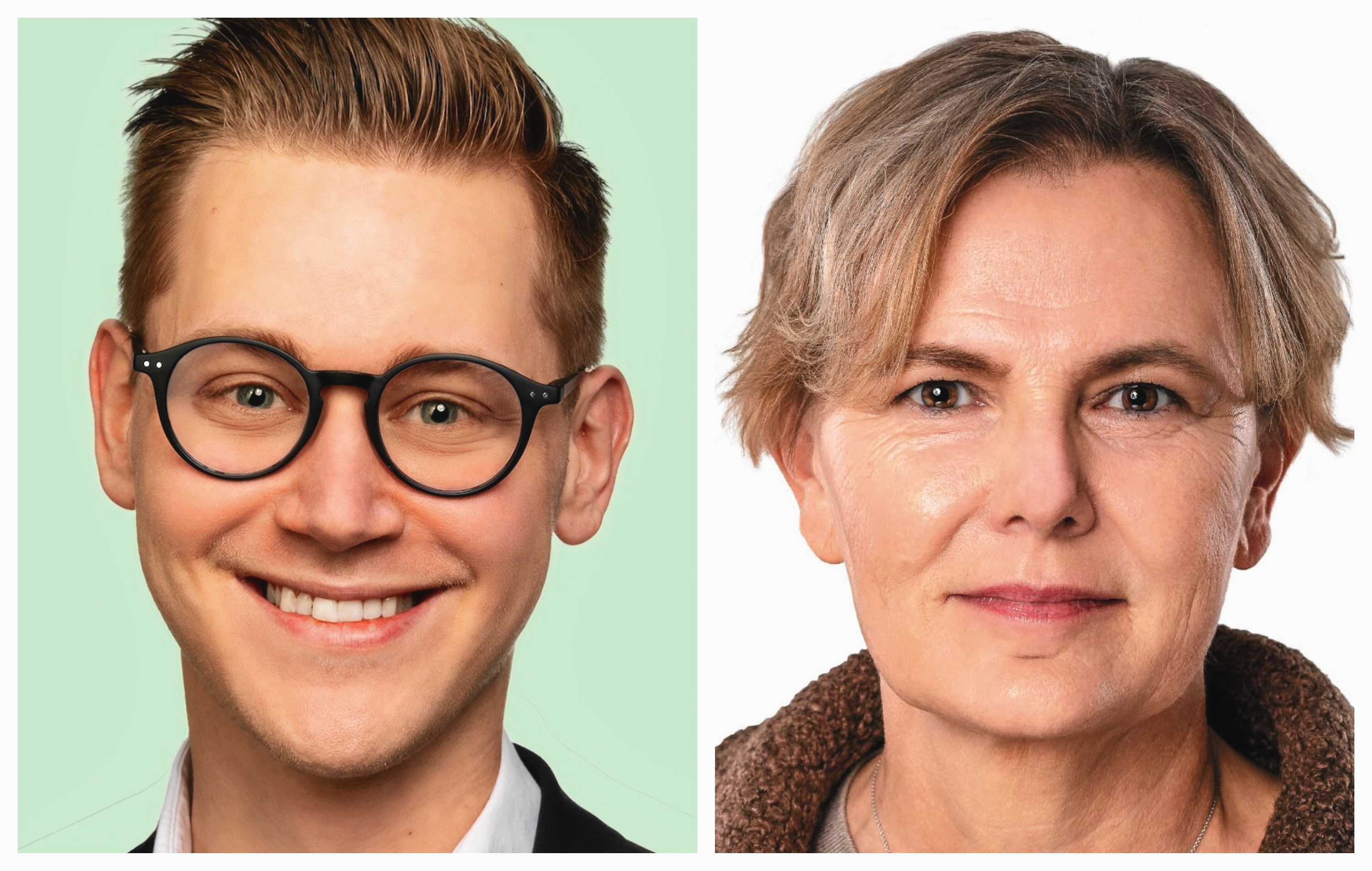 Benjamin Pedersen og Sine Reffstrup ser ikke ens på Konservatives første handling som borgmesterparti.