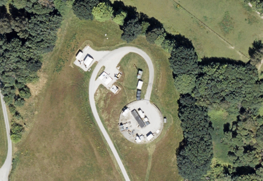 Sådan ser Weibel Scientifics testcenter på Stumpedyssevej 40A ud fra luften. - Dansk Arealinformation Sådan ser Weibel Scientifics testcenter på Stumpedyssevej 40A ud fra luften.