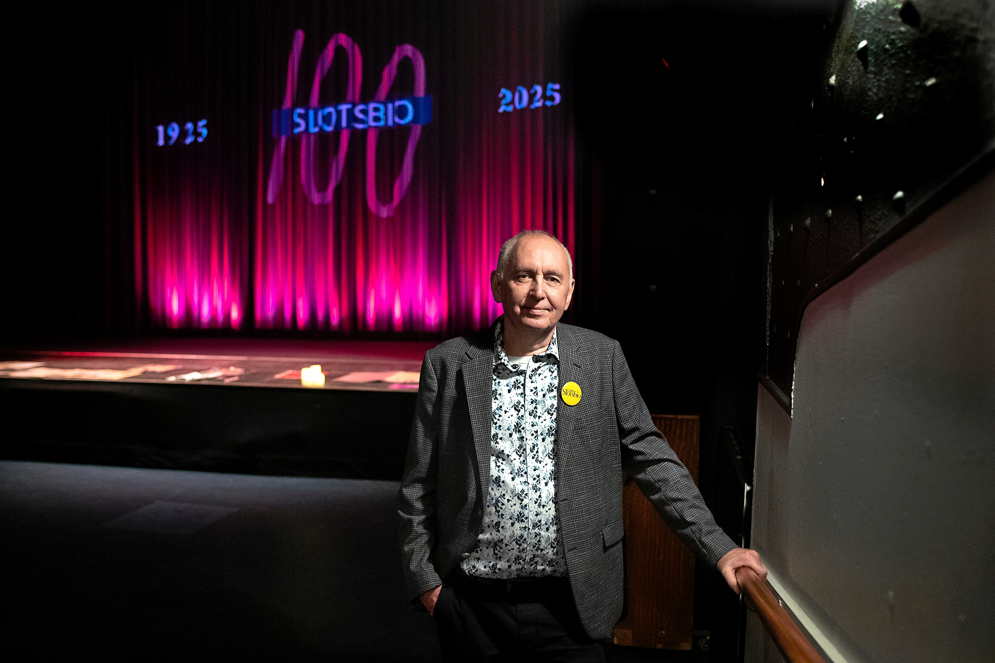 Claus Dalum er formand for Café Slotsbio, der har ligget på Frederiksværksgade siden 1925. - Kim Rasmussen Claus Dalum er formand for Café Slotsbio, der har ligget på Frederiksværksgade siden 1925.