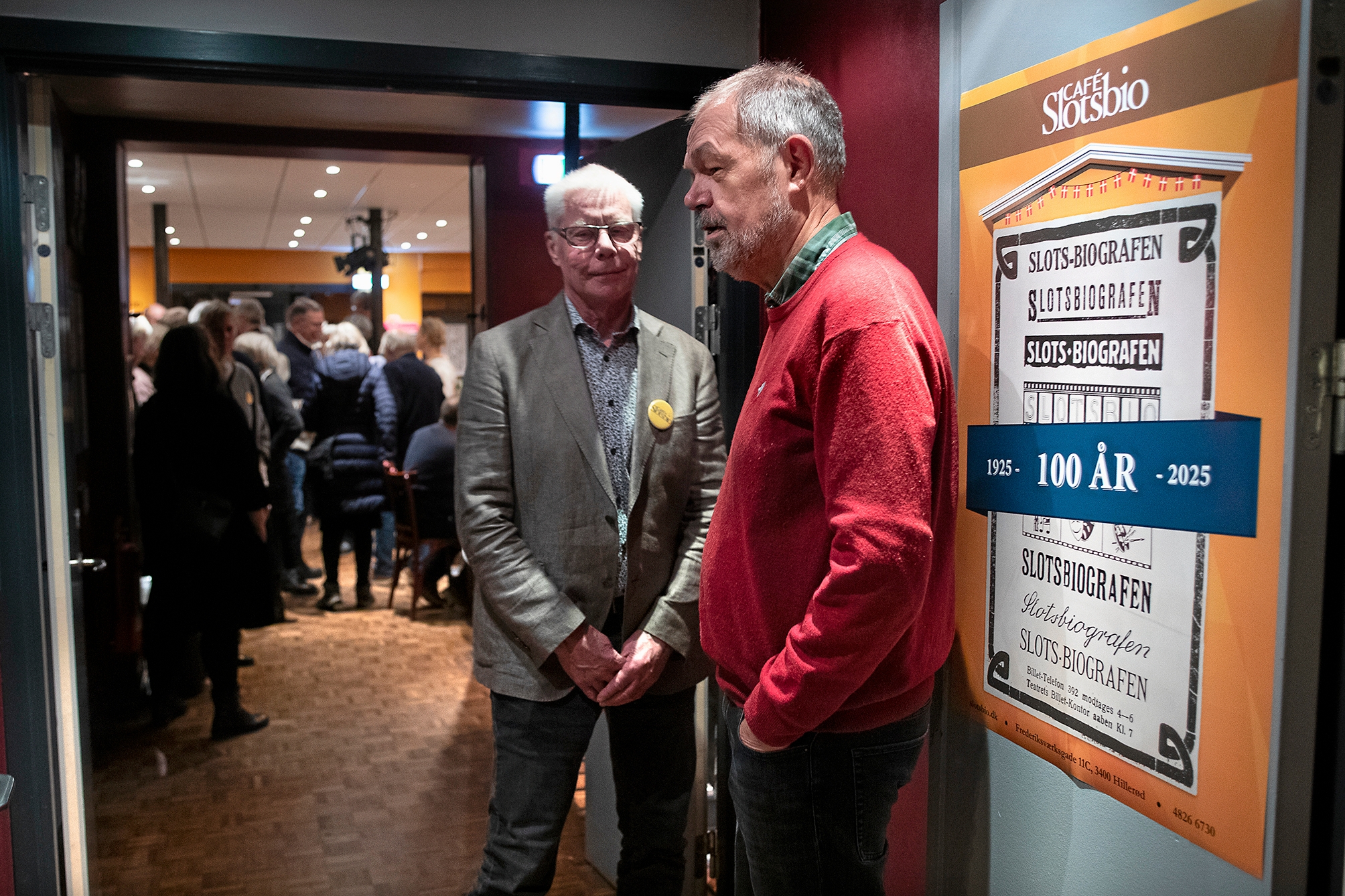 Mange har været i berøring med Café Slotsbio gennem årene. - Kim Rasmussen Mange har været i berøring med Café Slotsbio gennem årene.