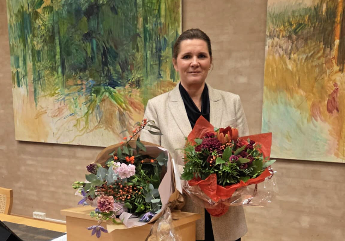 Det er nu officielt. Trine Egetved (K) er ny borgmester i Gribskov Kommune.