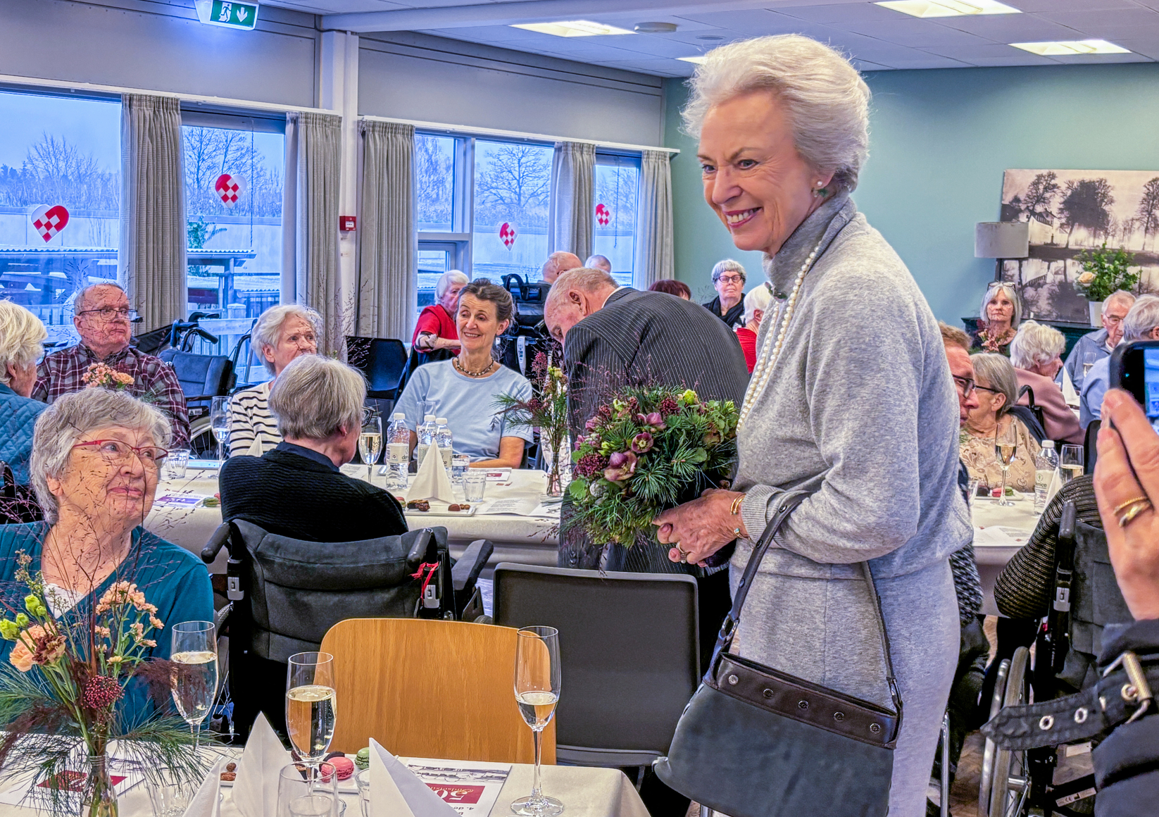 Prinsesse Benedikte var med til at fejre Breelteparkens 50 års fødselsdag.